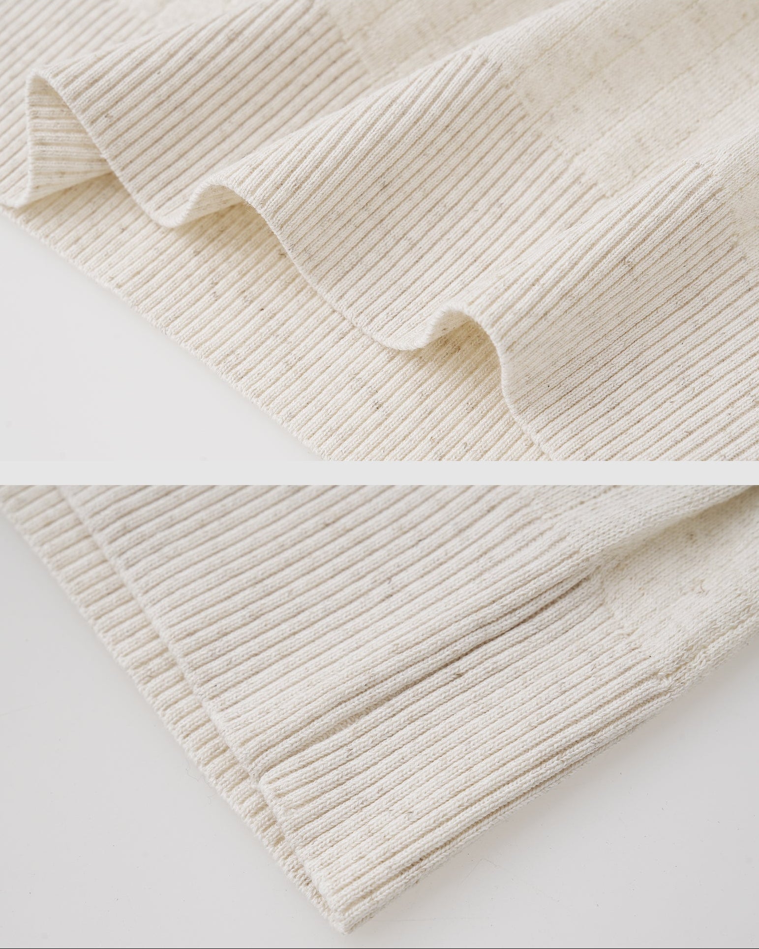 Textured Cotton Linen T-Shirt