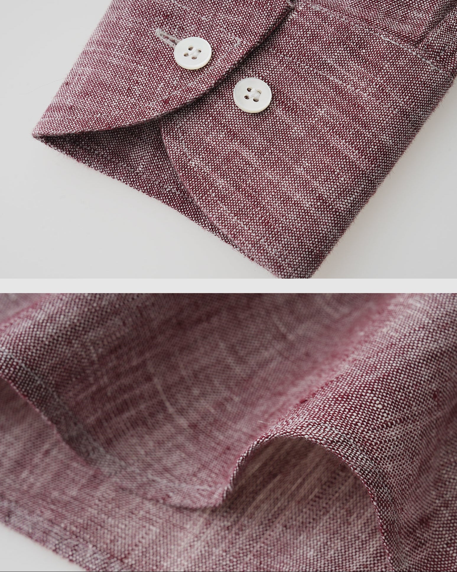 Draped Linen Shirt