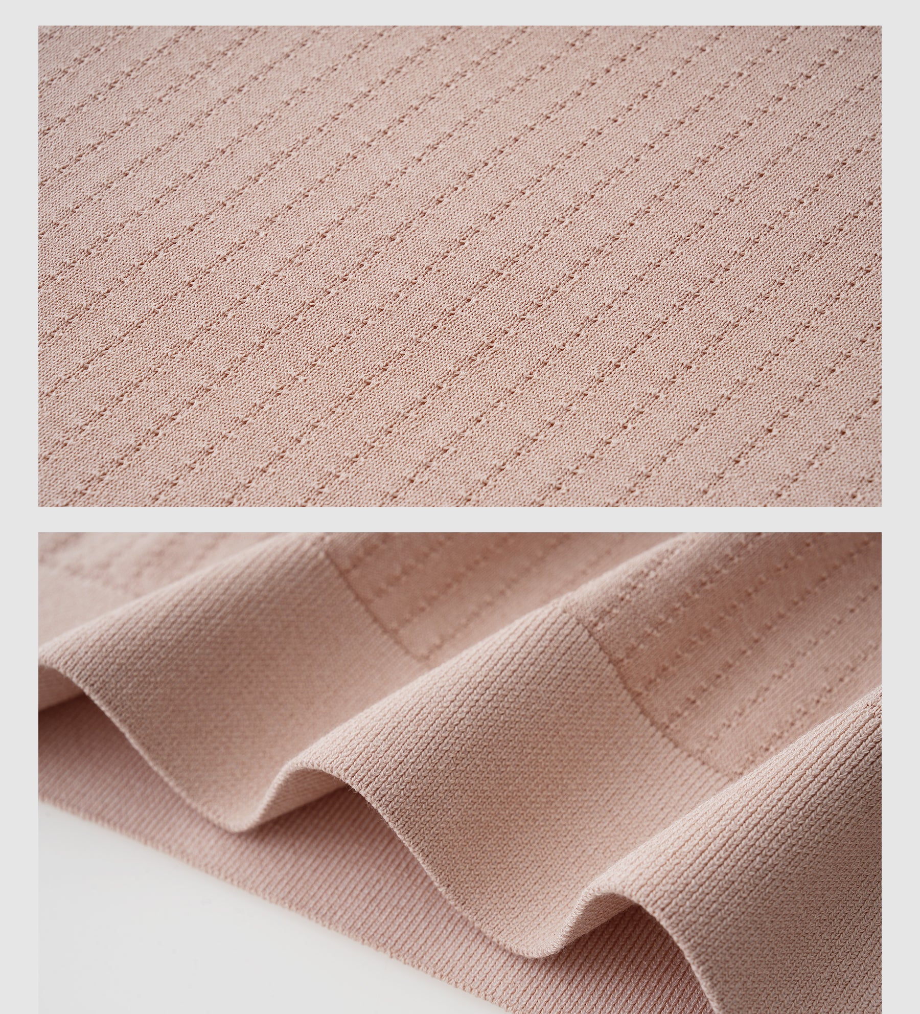 Breathable Cotton Knit T-shirt