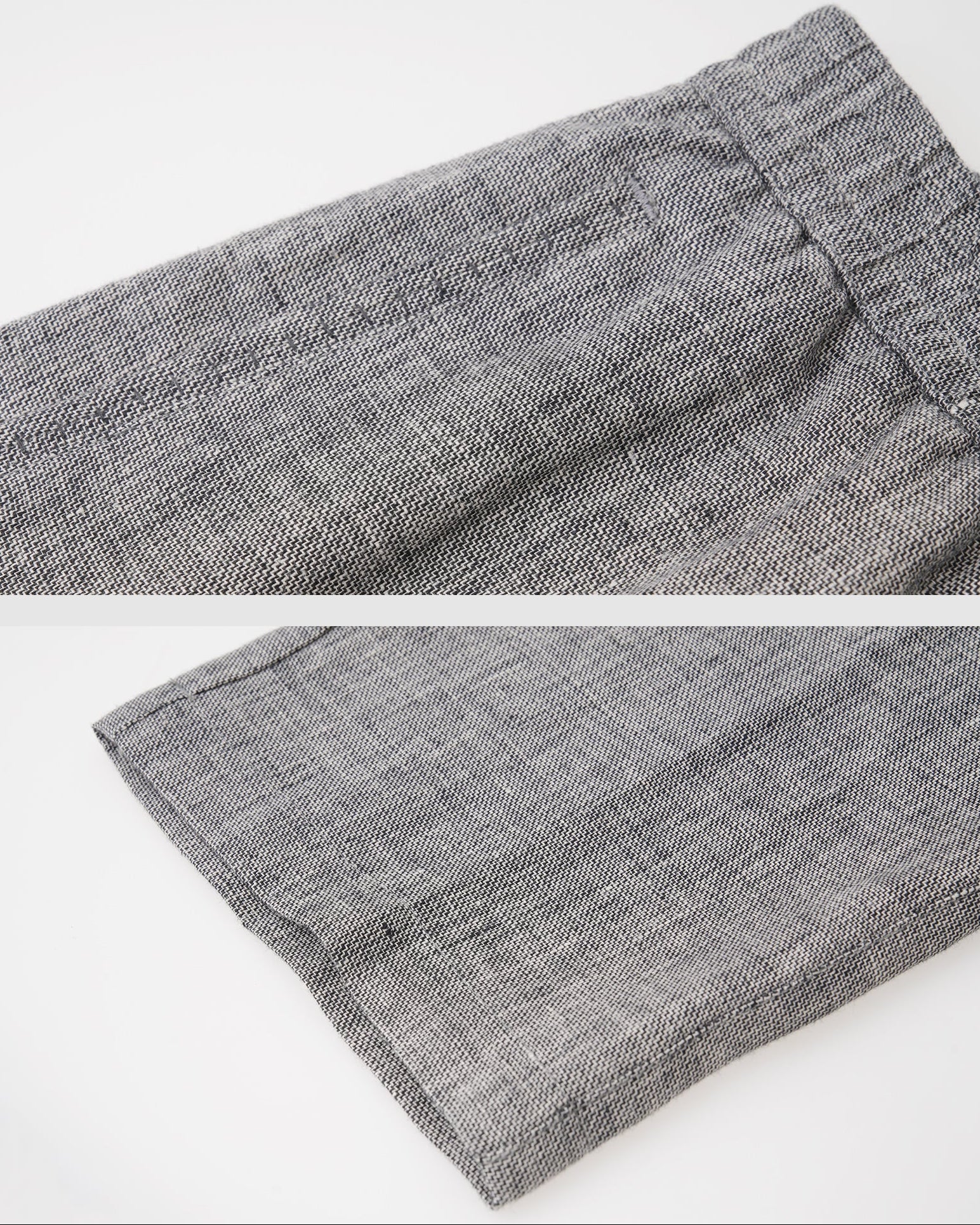 Textured Linen Pants