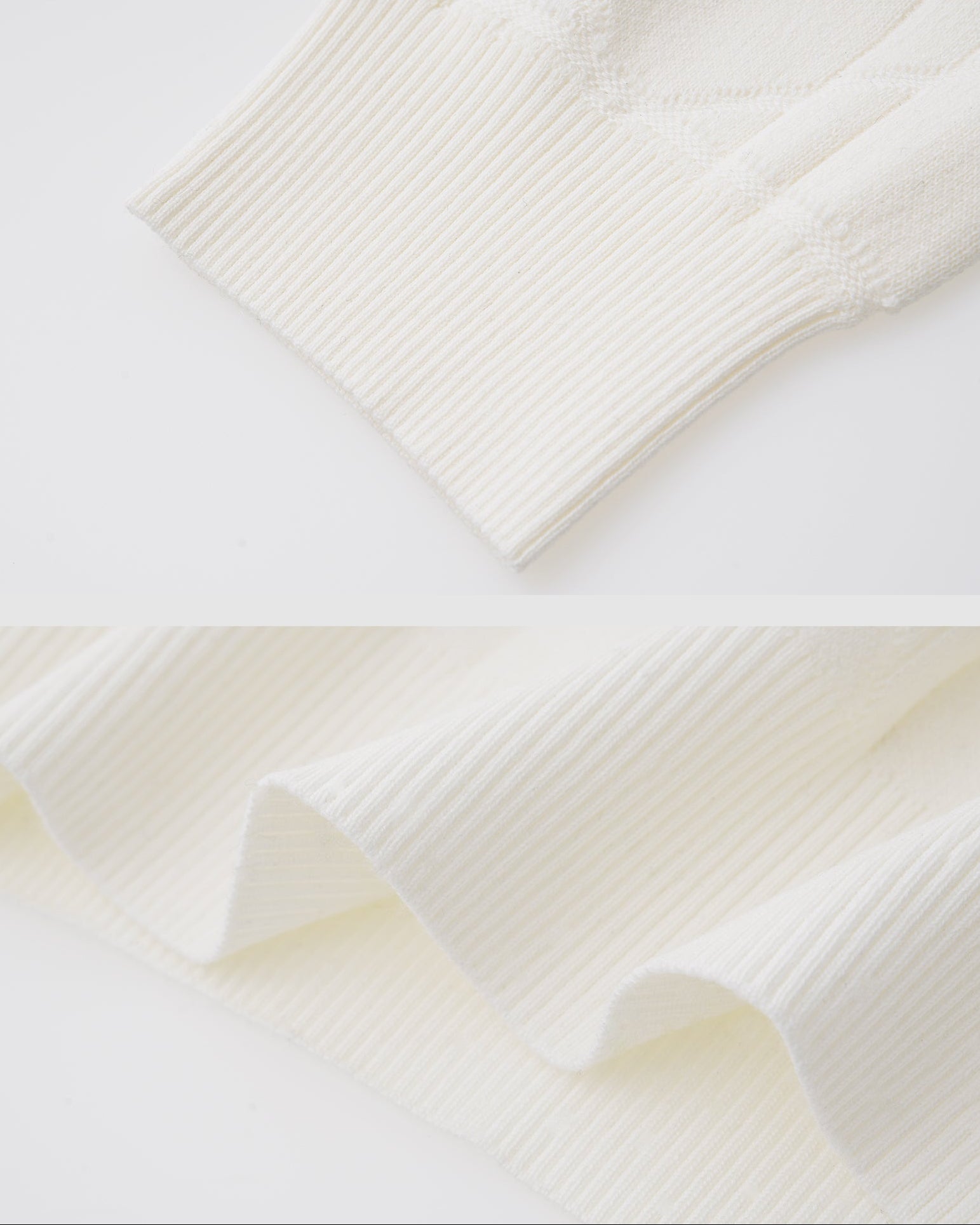 Wool Blend Knit Polo