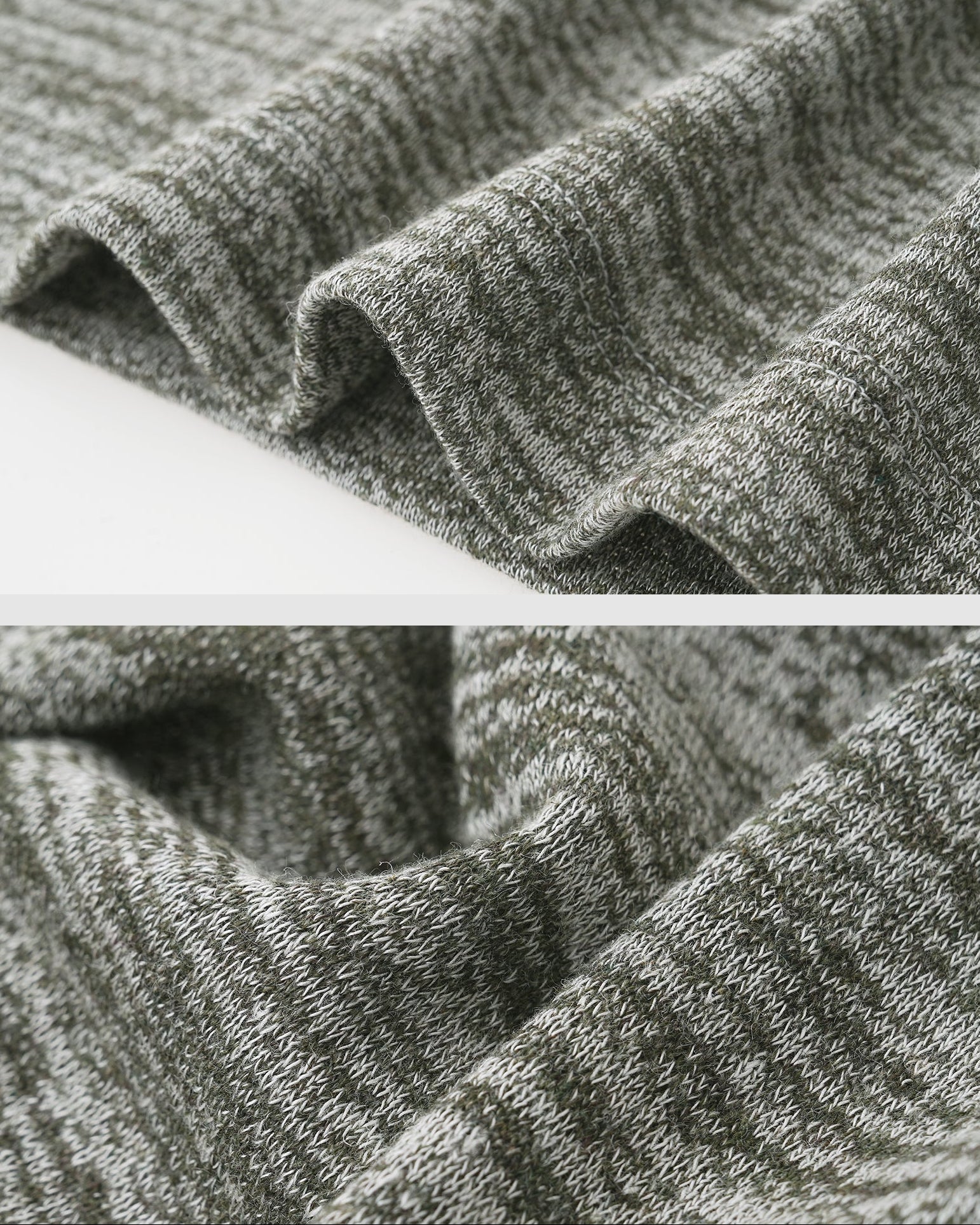 Contrast Layered Linen T-Shirt