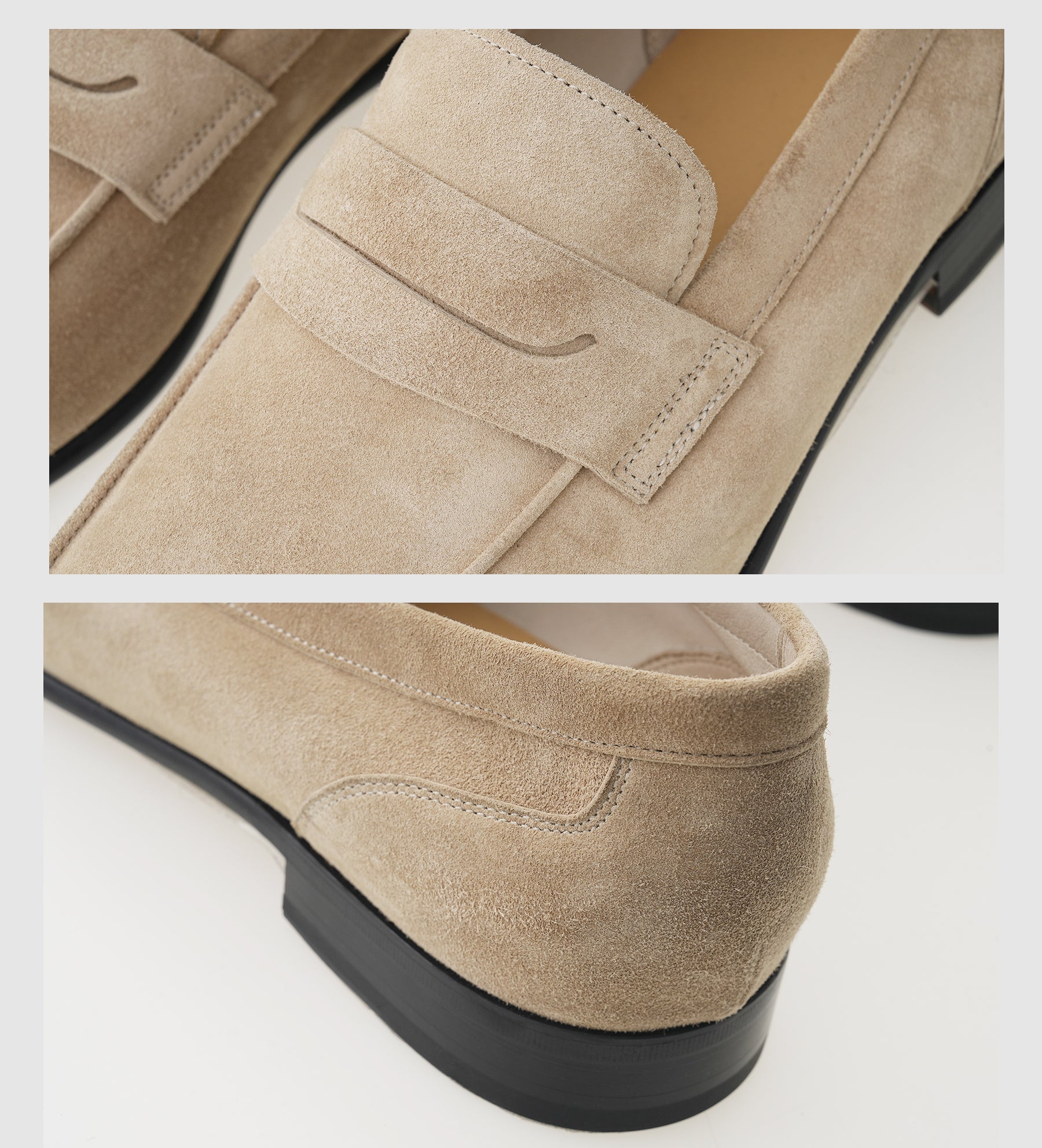 Suede Leather Loafers