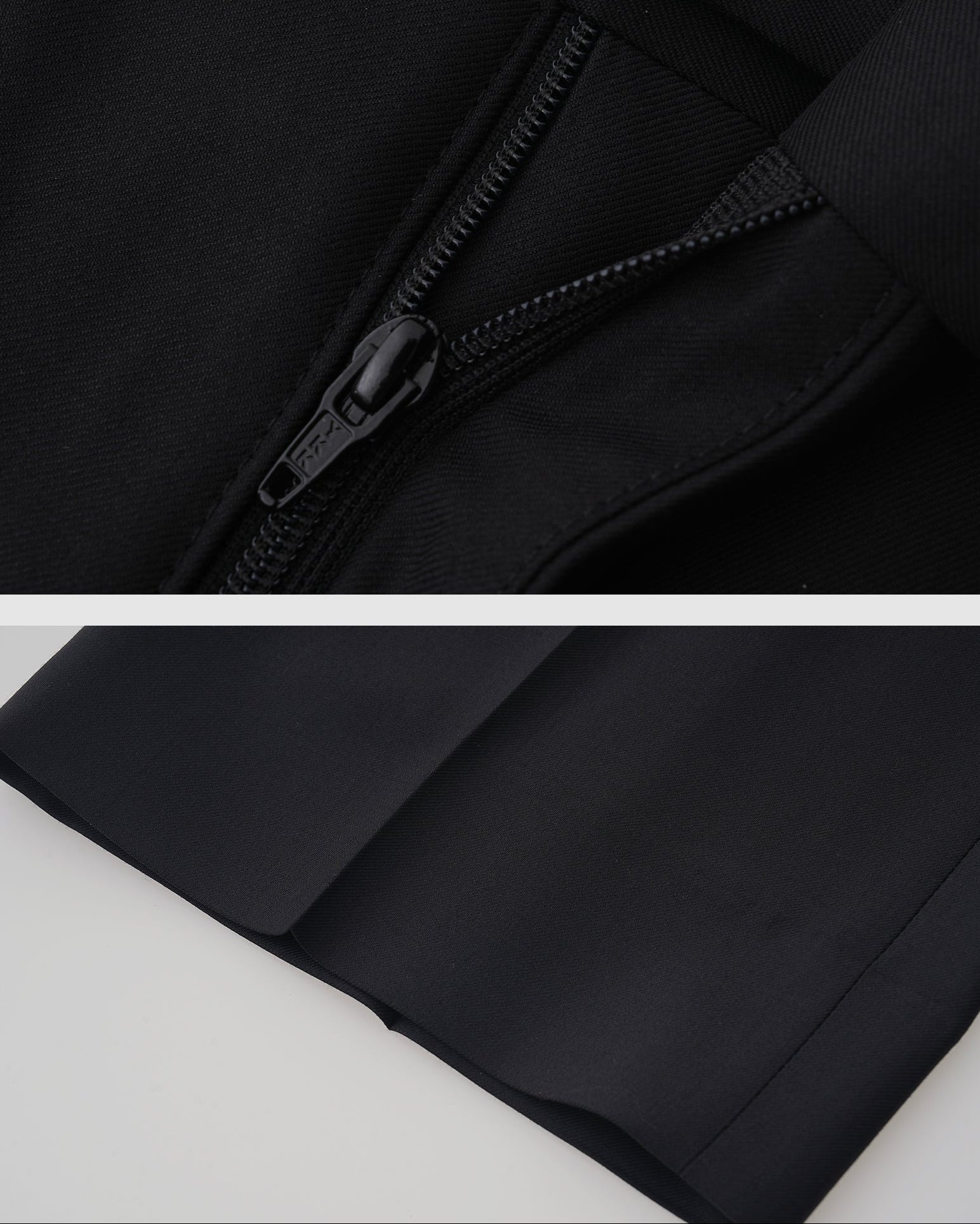 Horn Button Wool Trousers