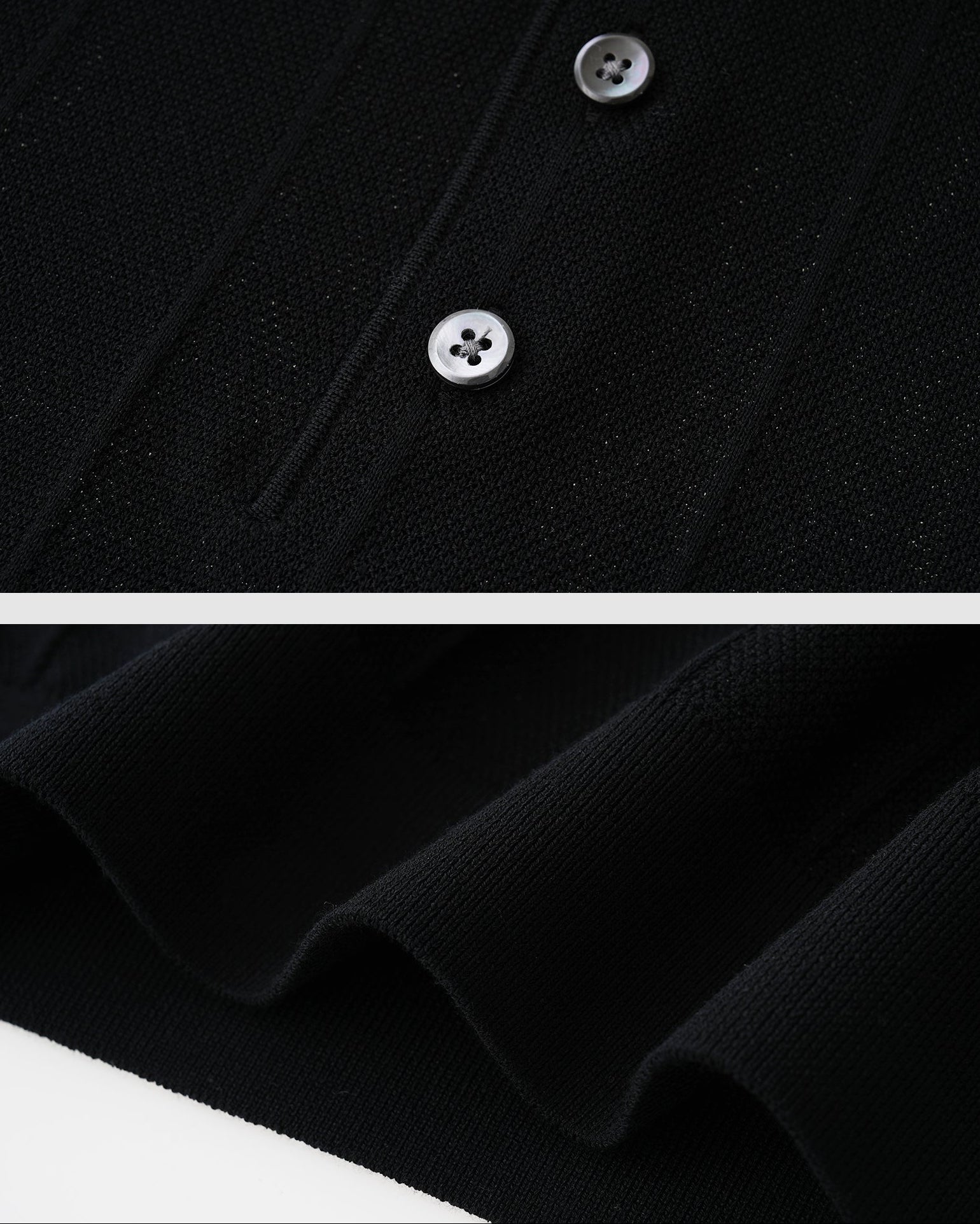 Textured Cotton Polo