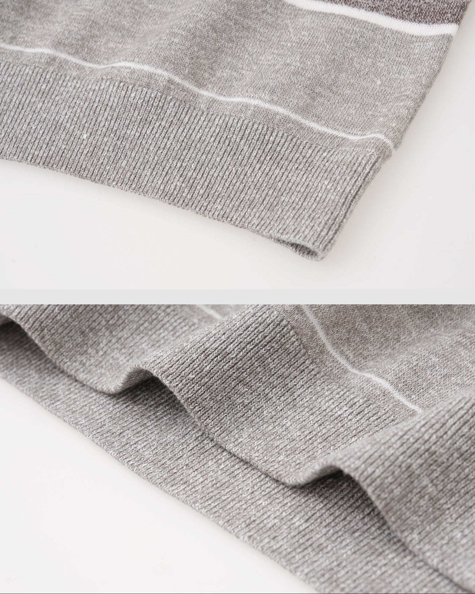 Striped Wool Linen T-Shirt