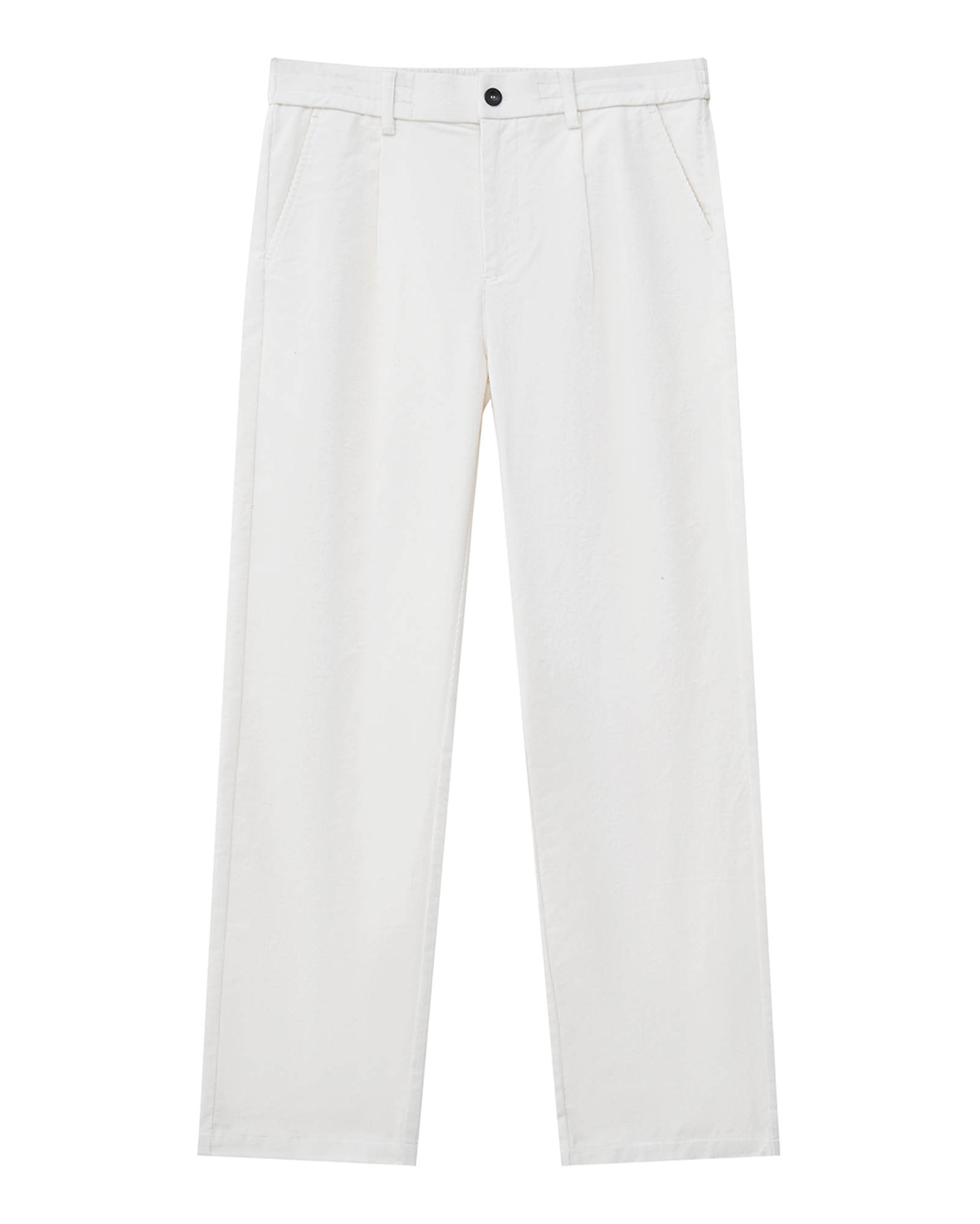 Ribbed Cotton Blend Pants