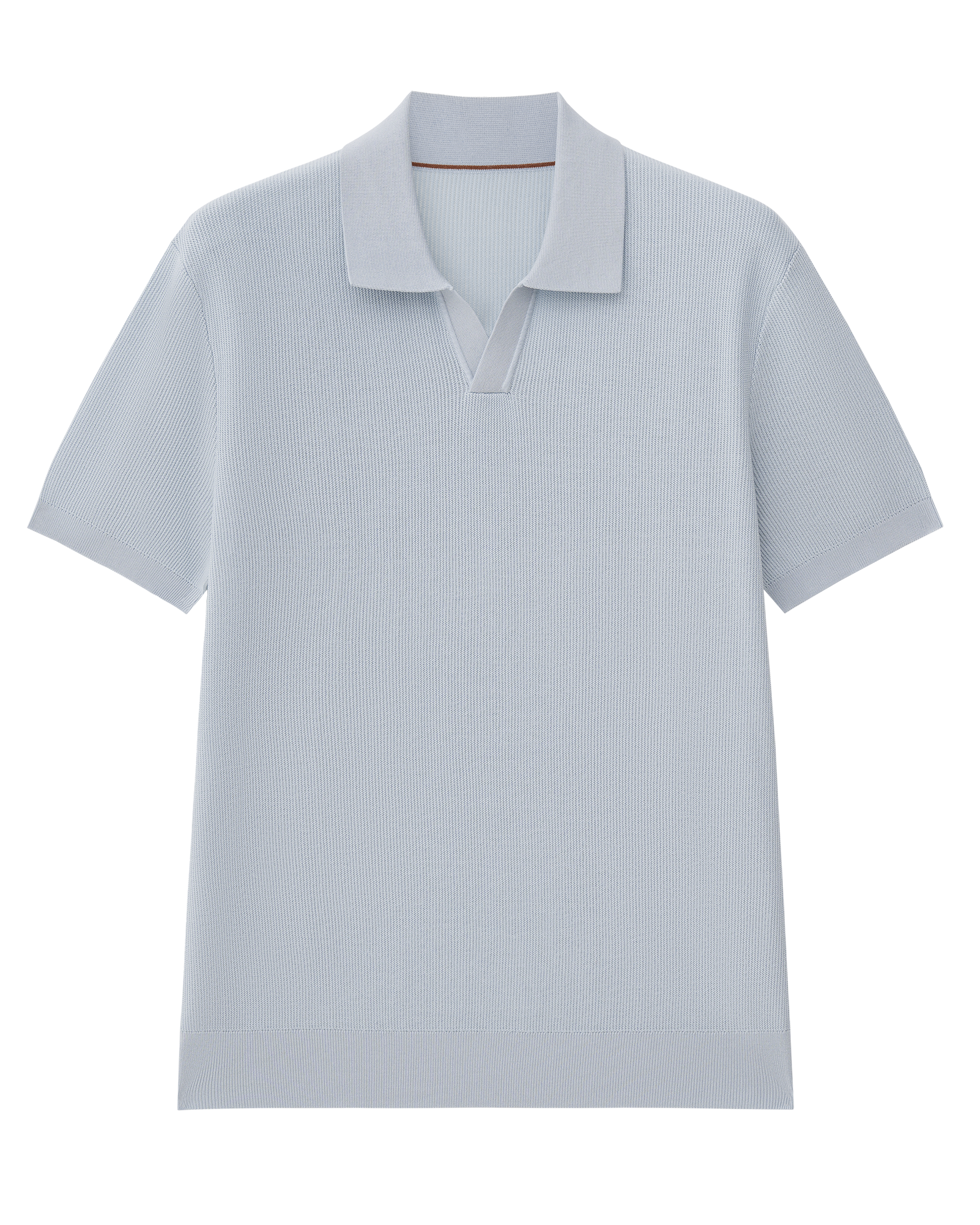 Breathable Silk Knit Polo