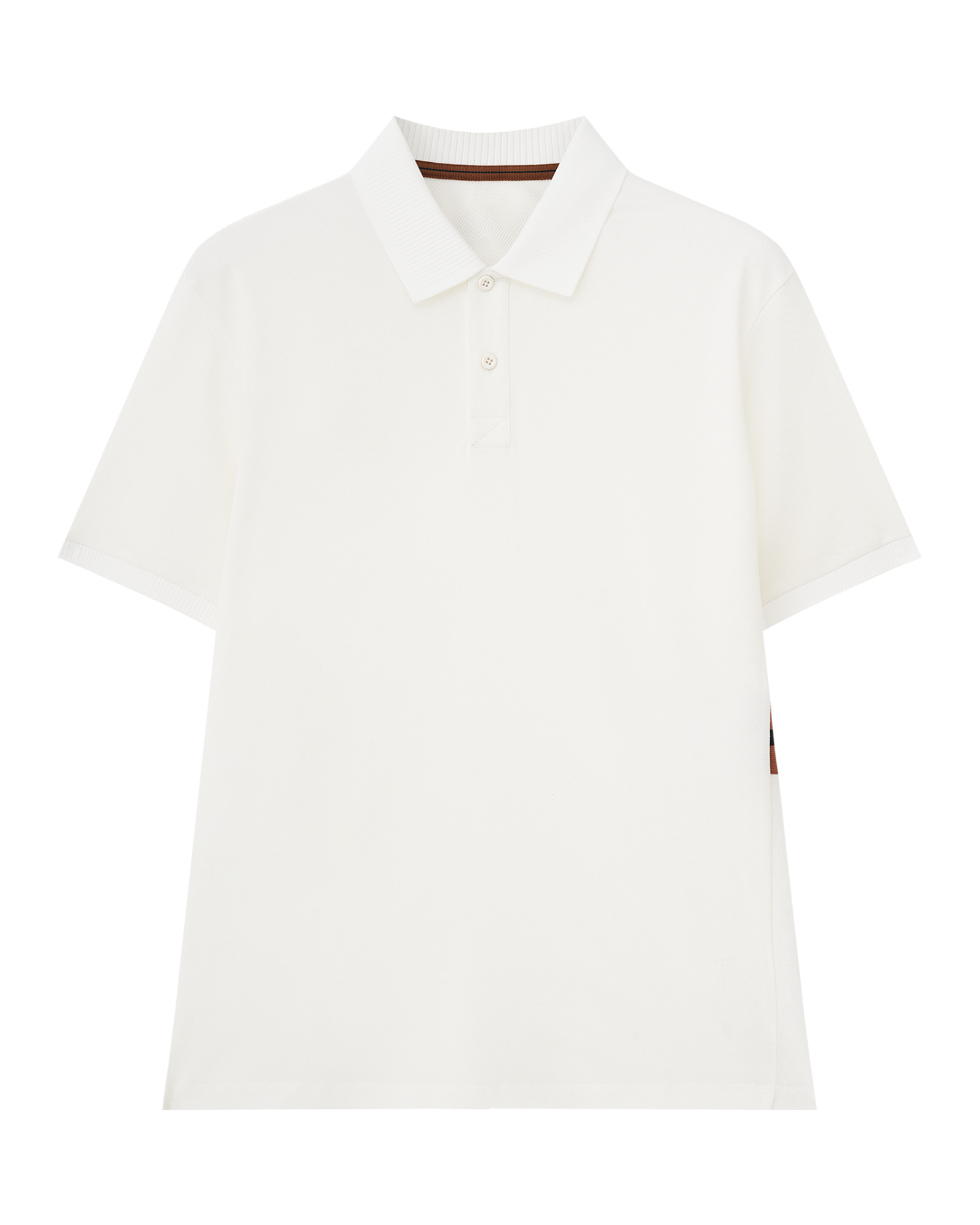Dense Knit Wool Cotton Polo