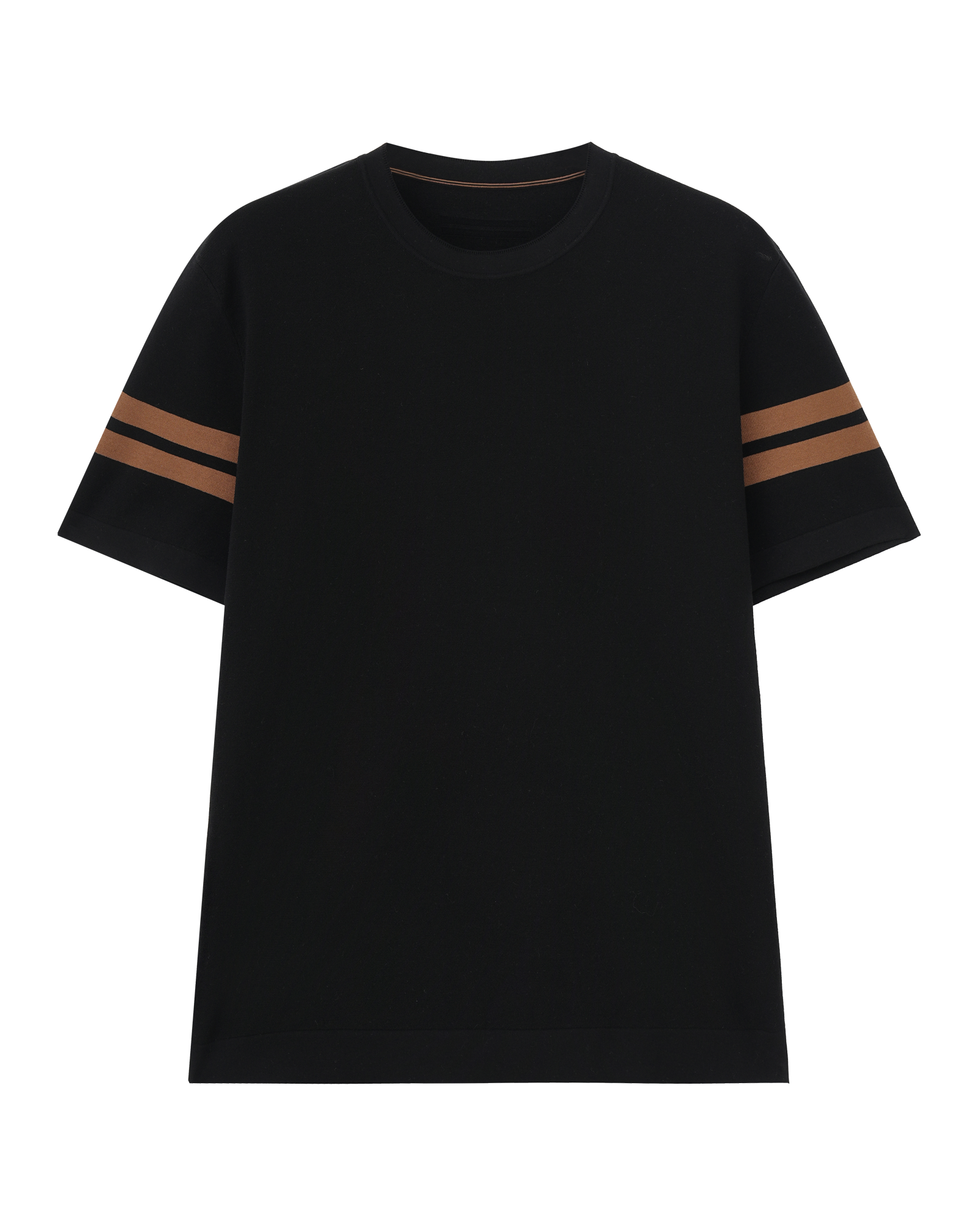 Striped Silk Cotton T-Shirt