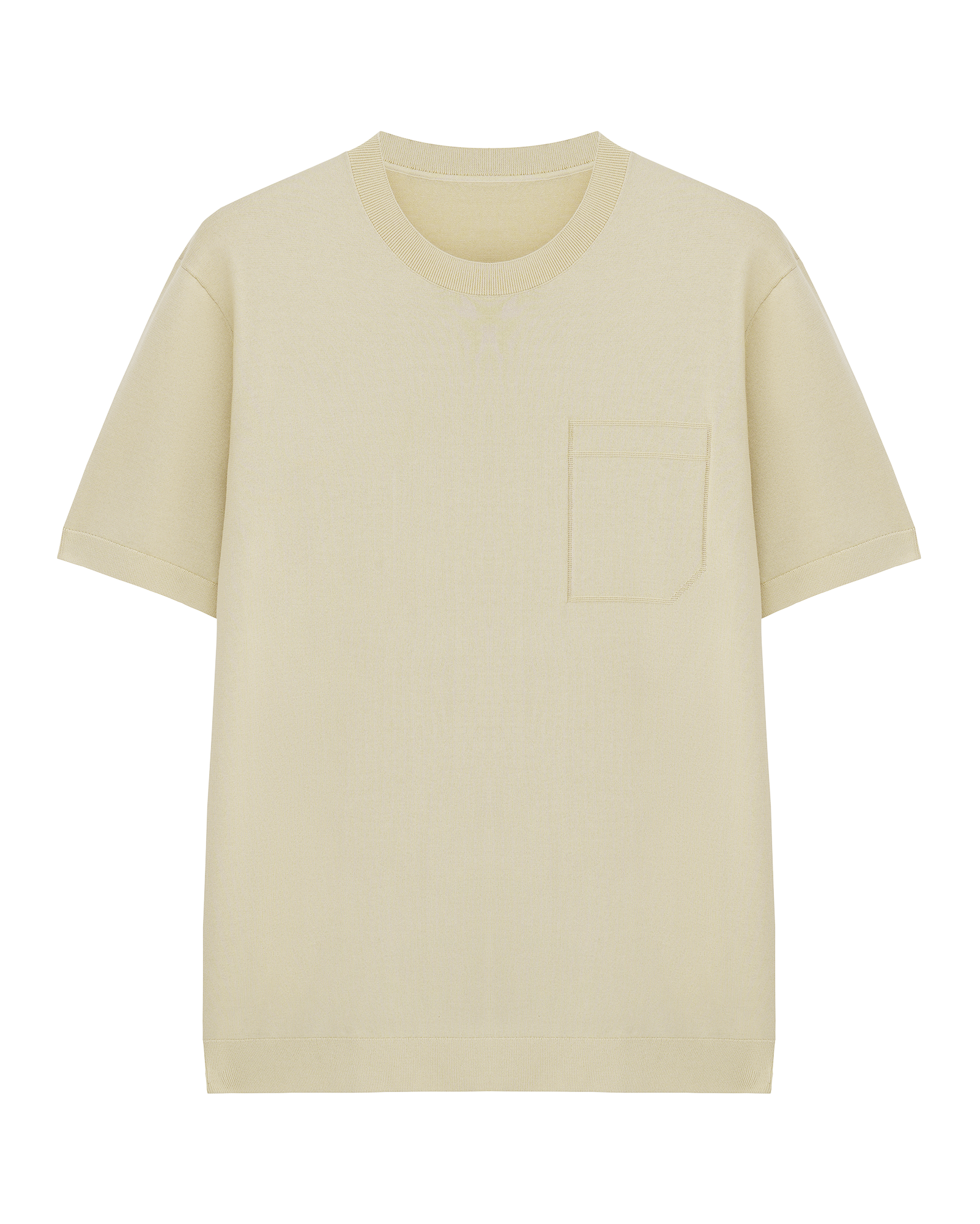 120s Cotton Knit T-Shirt