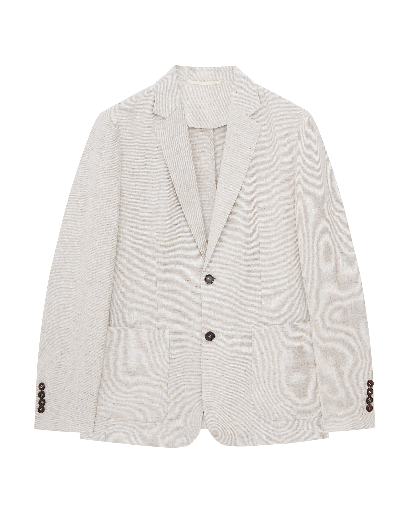 Relaxed Linen Blazer
