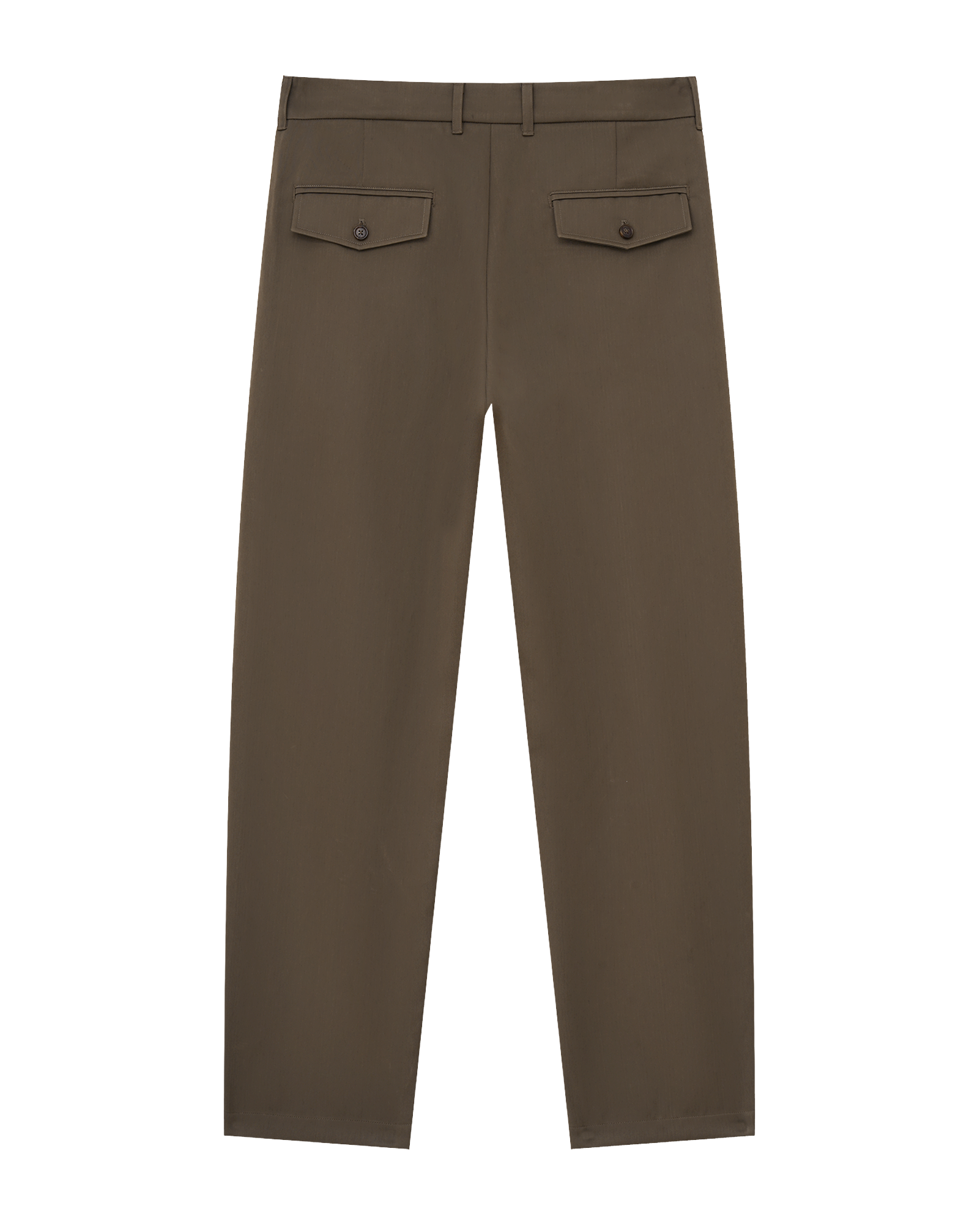 Double-Pleat Draped Trousers