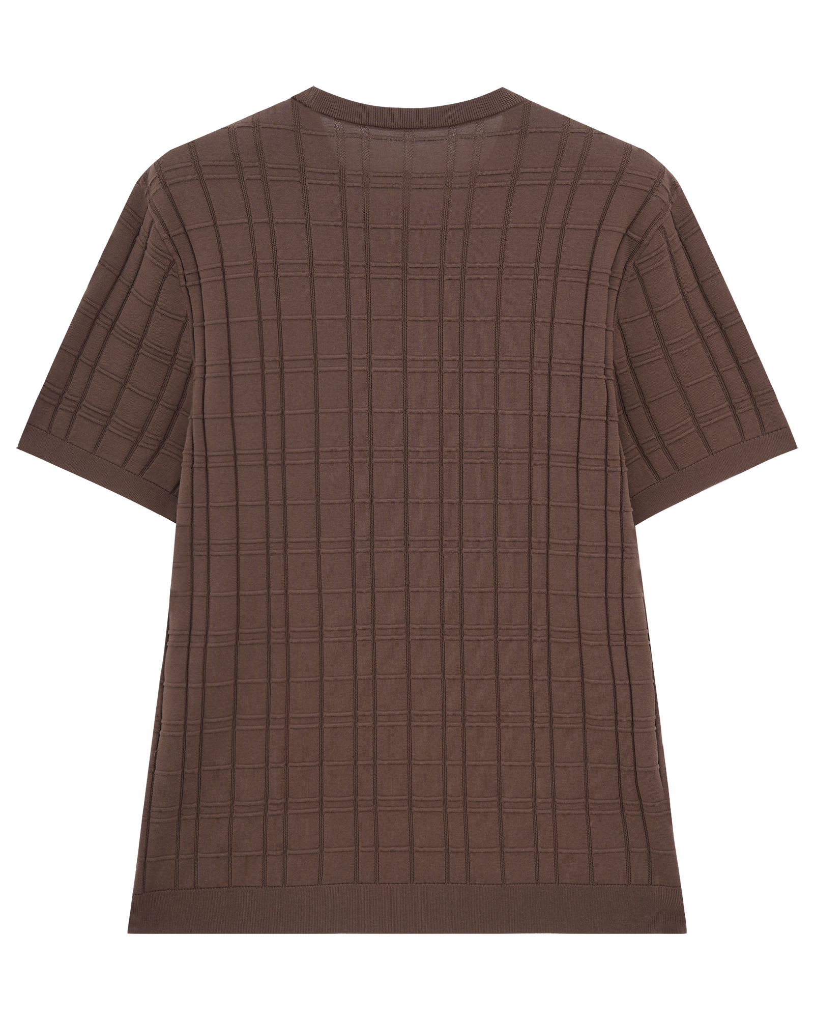 Jacquard Cotton T-Shirt