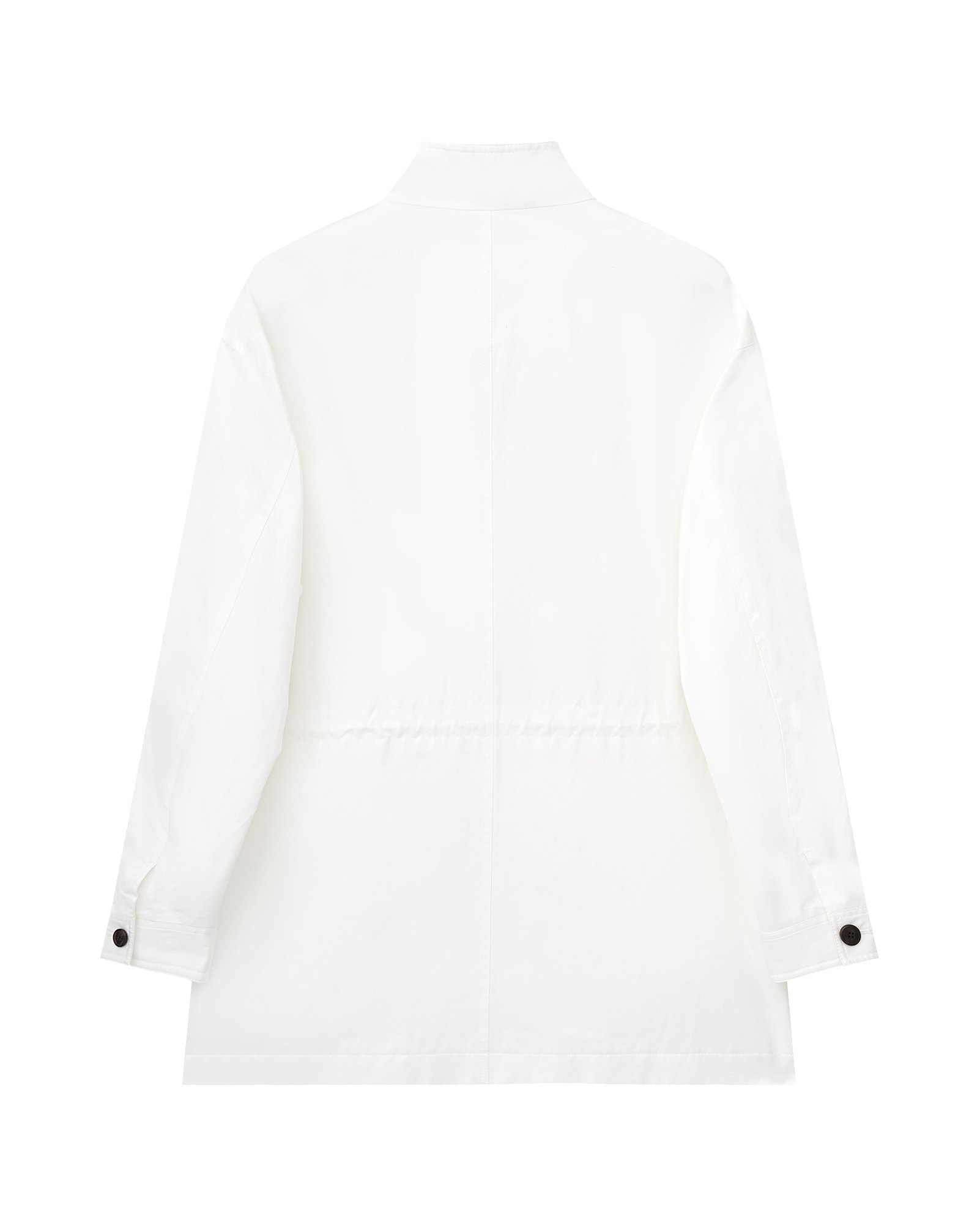 Relaxed Cotton Trench Coat