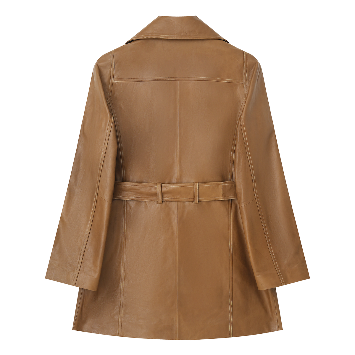100% Sheepskin Custom-Made Fitted Leather Jacket