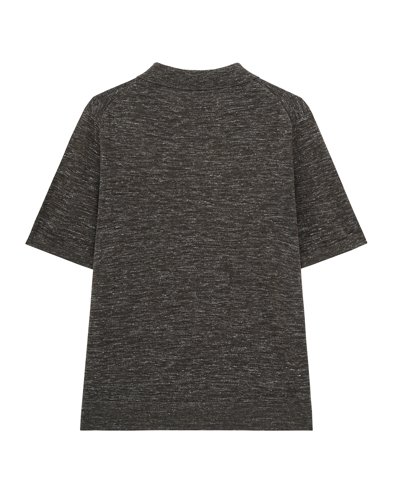 Short Sleeve Linen Polo
