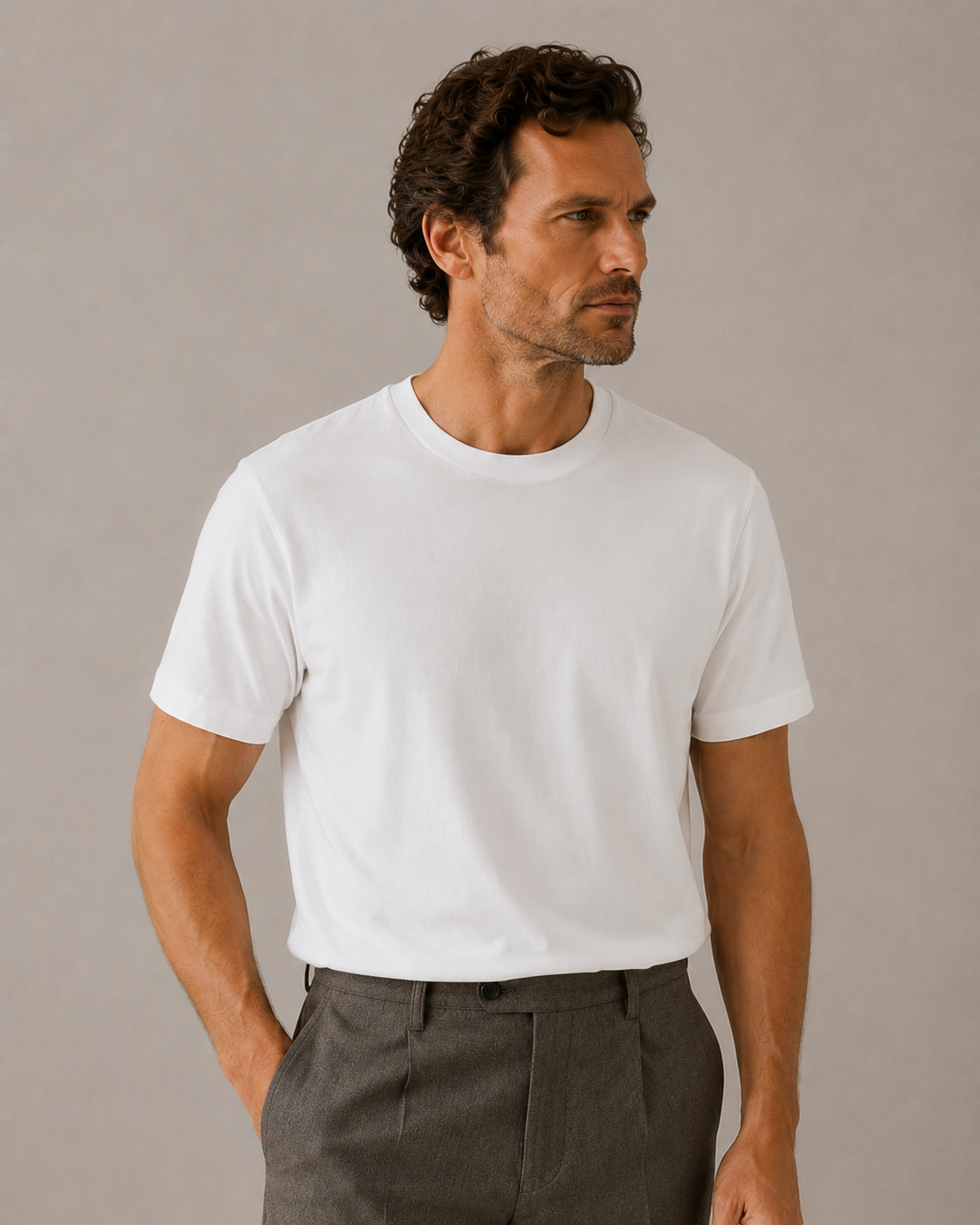Long-Staple Cotton Modal T-Shirt