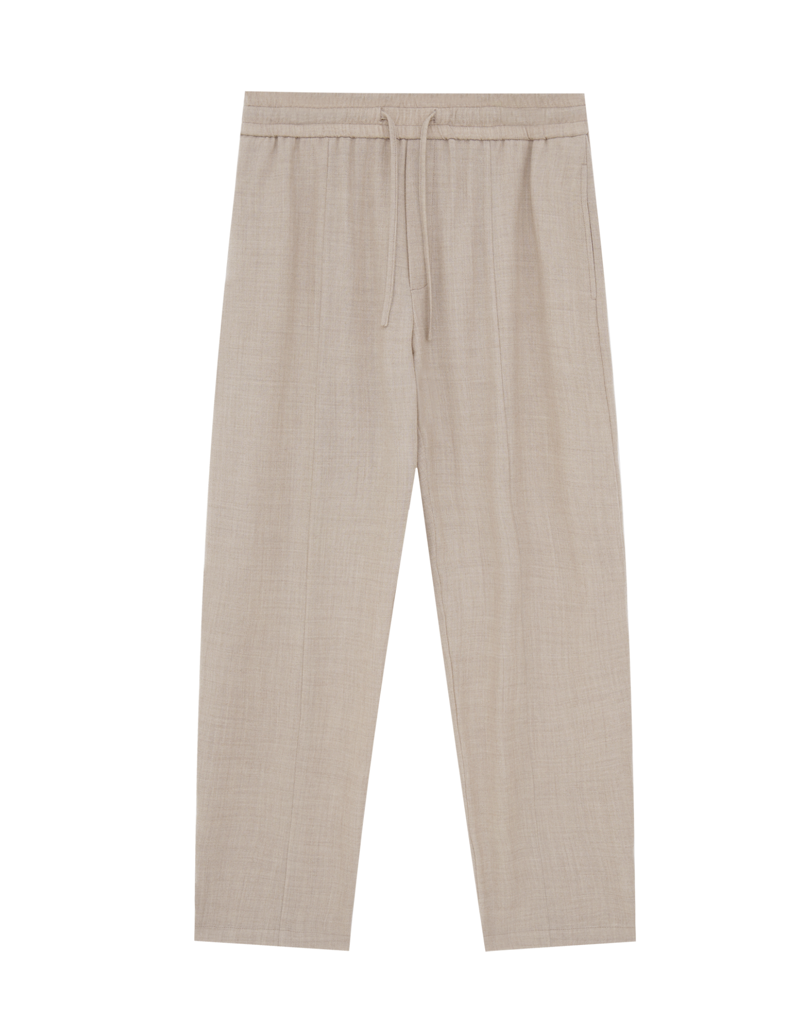 Drawstring Wool Pants