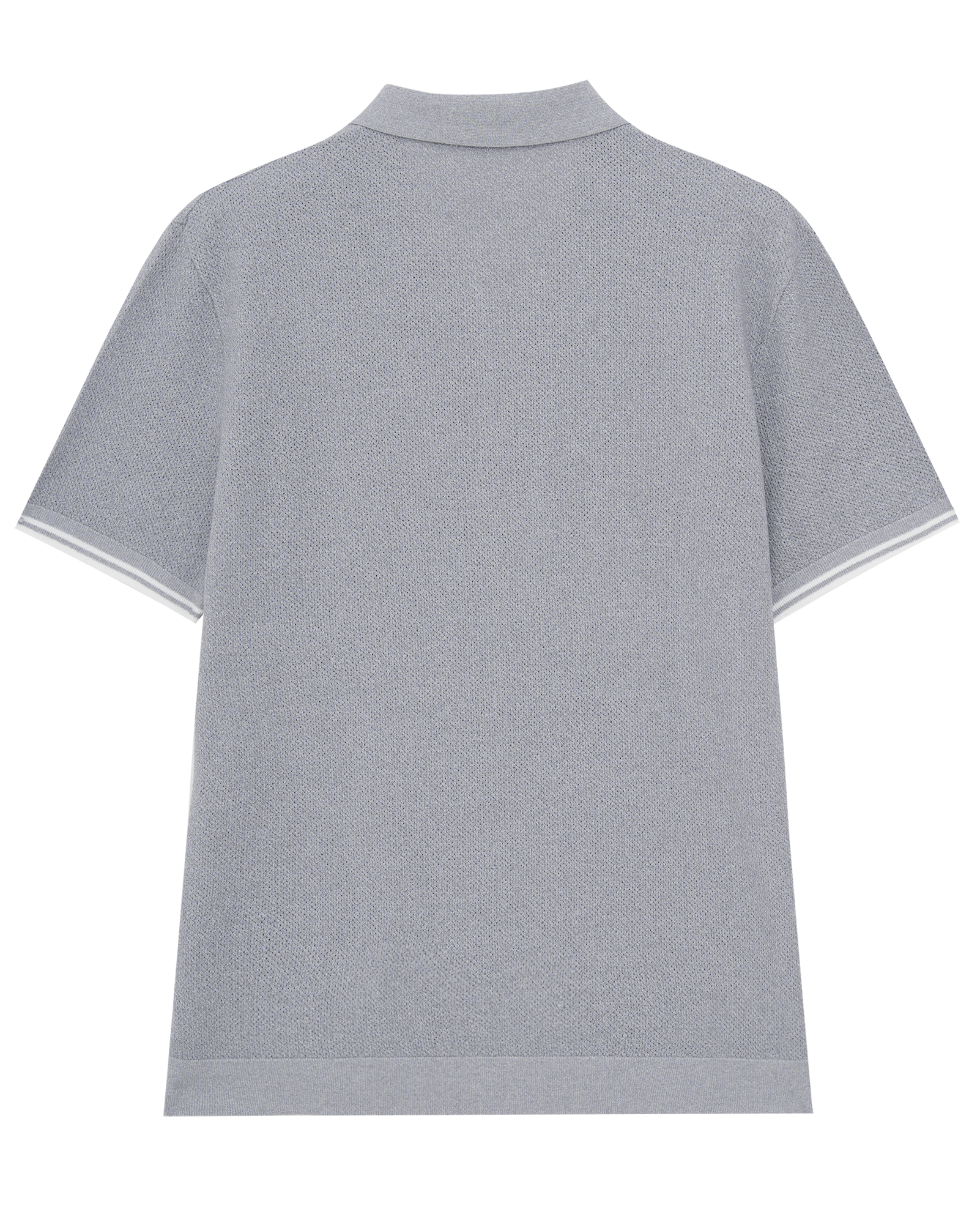 Textured Cotton Polo