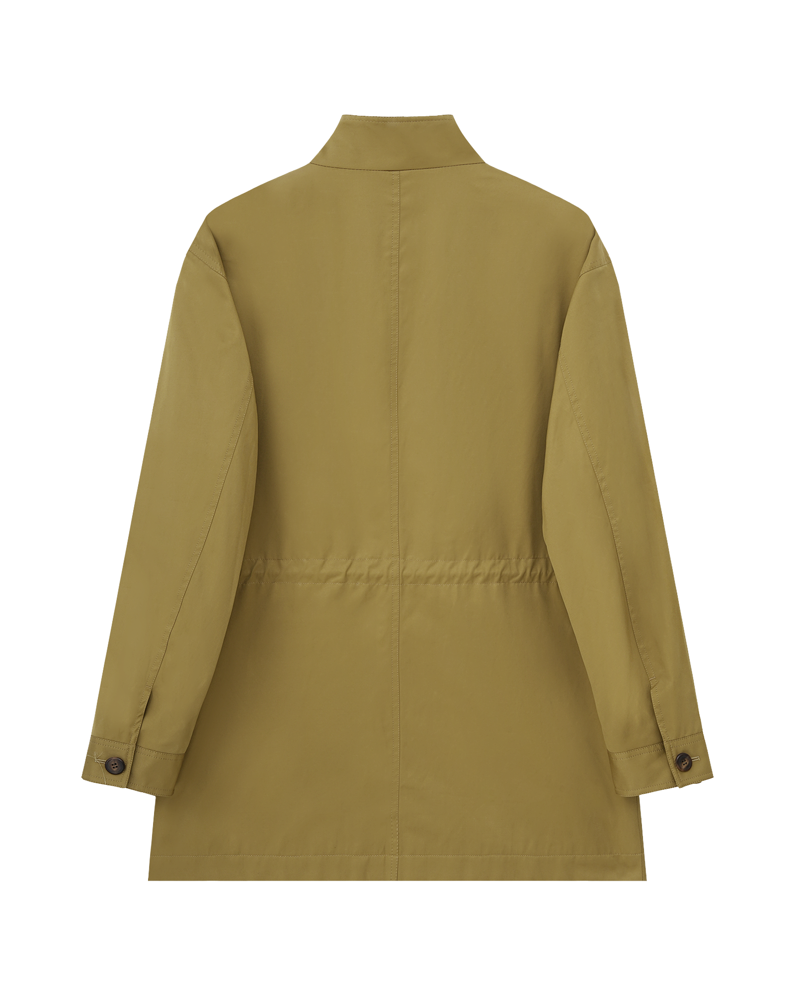 Relaxed Cotton Trench Coat