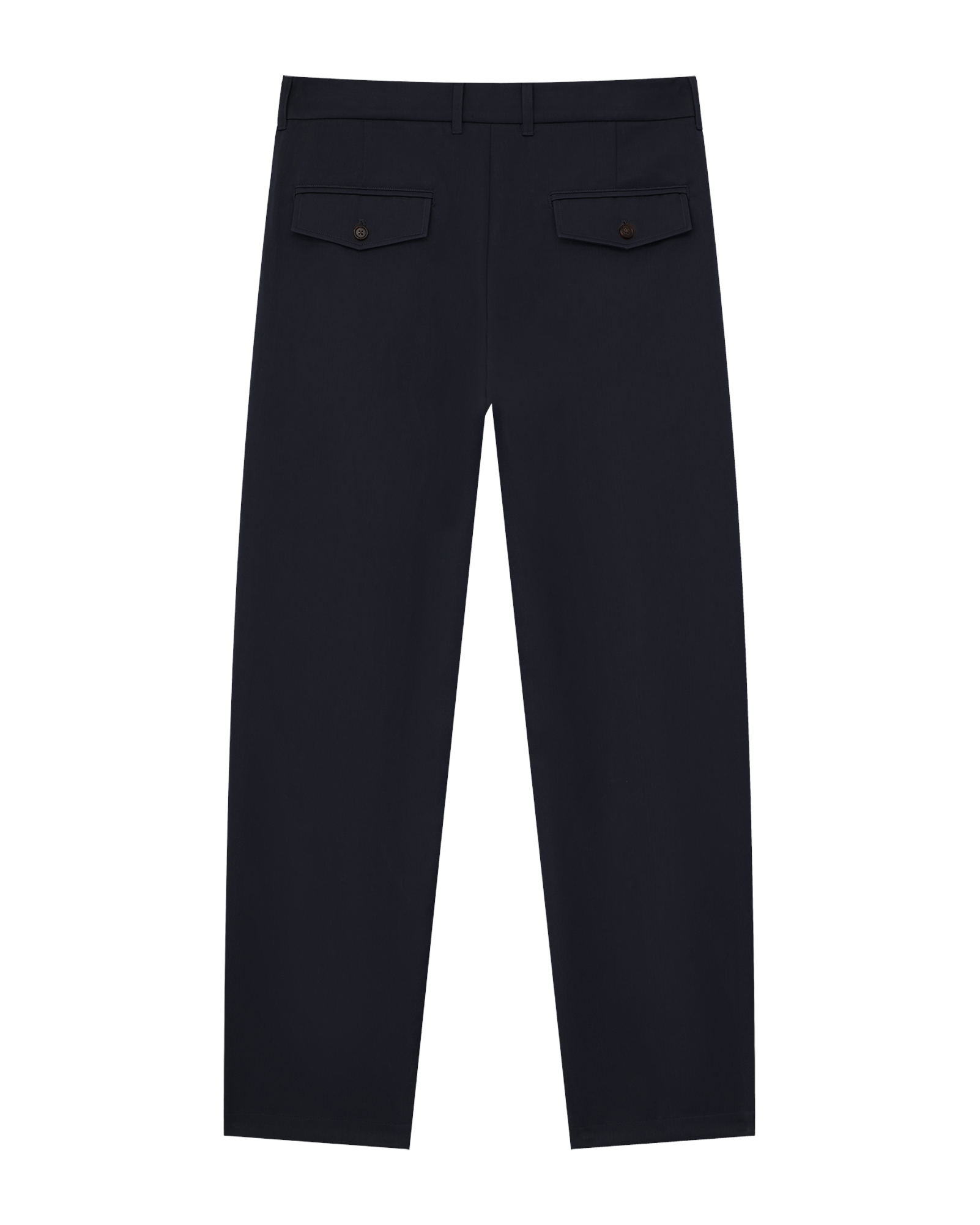 Double-Pleat Draped Trousers