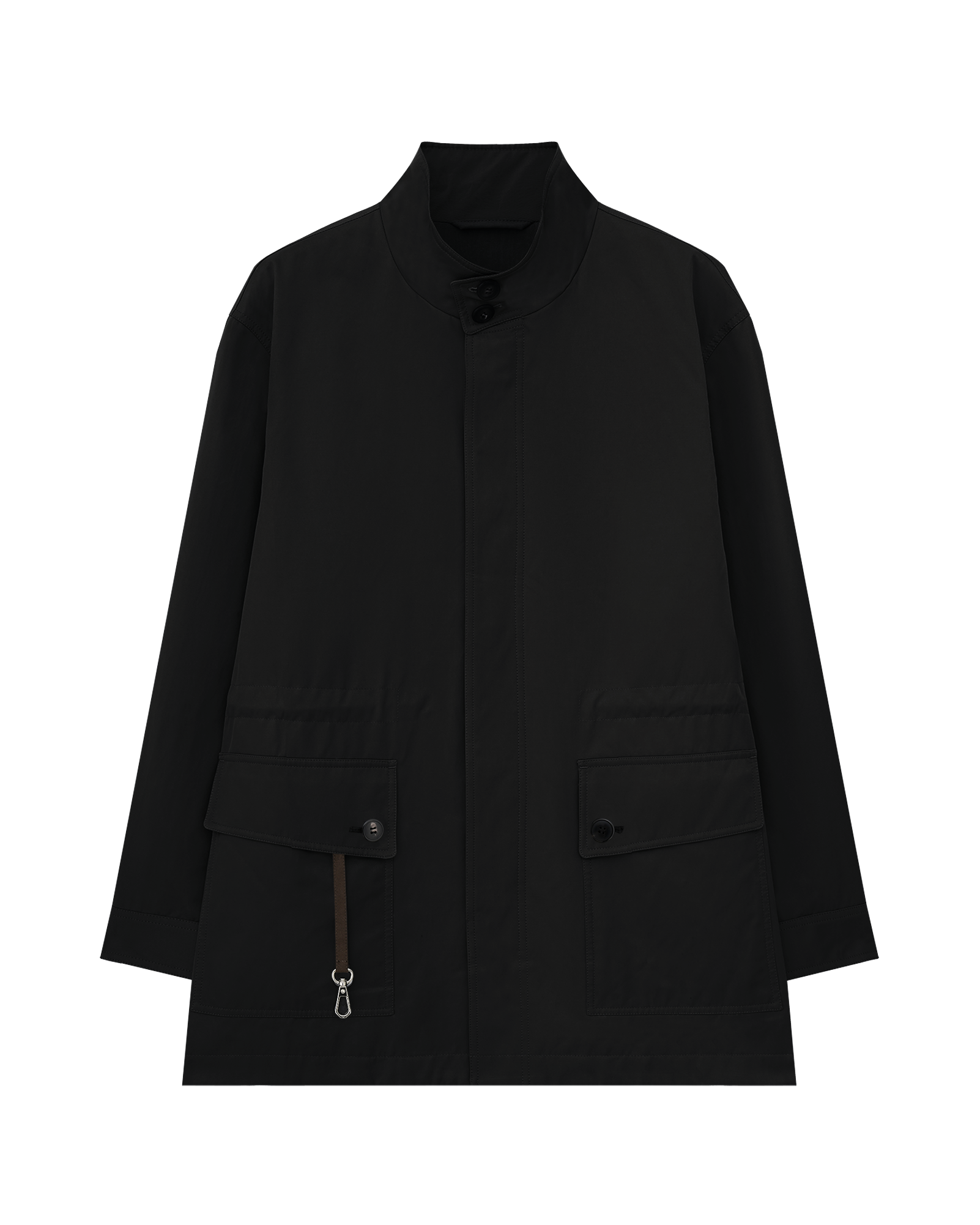 Relaxed Cotton Trench Coat