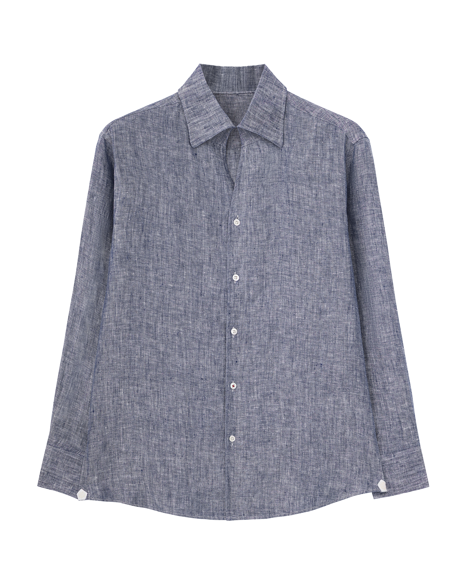 Draped Linen Shirt