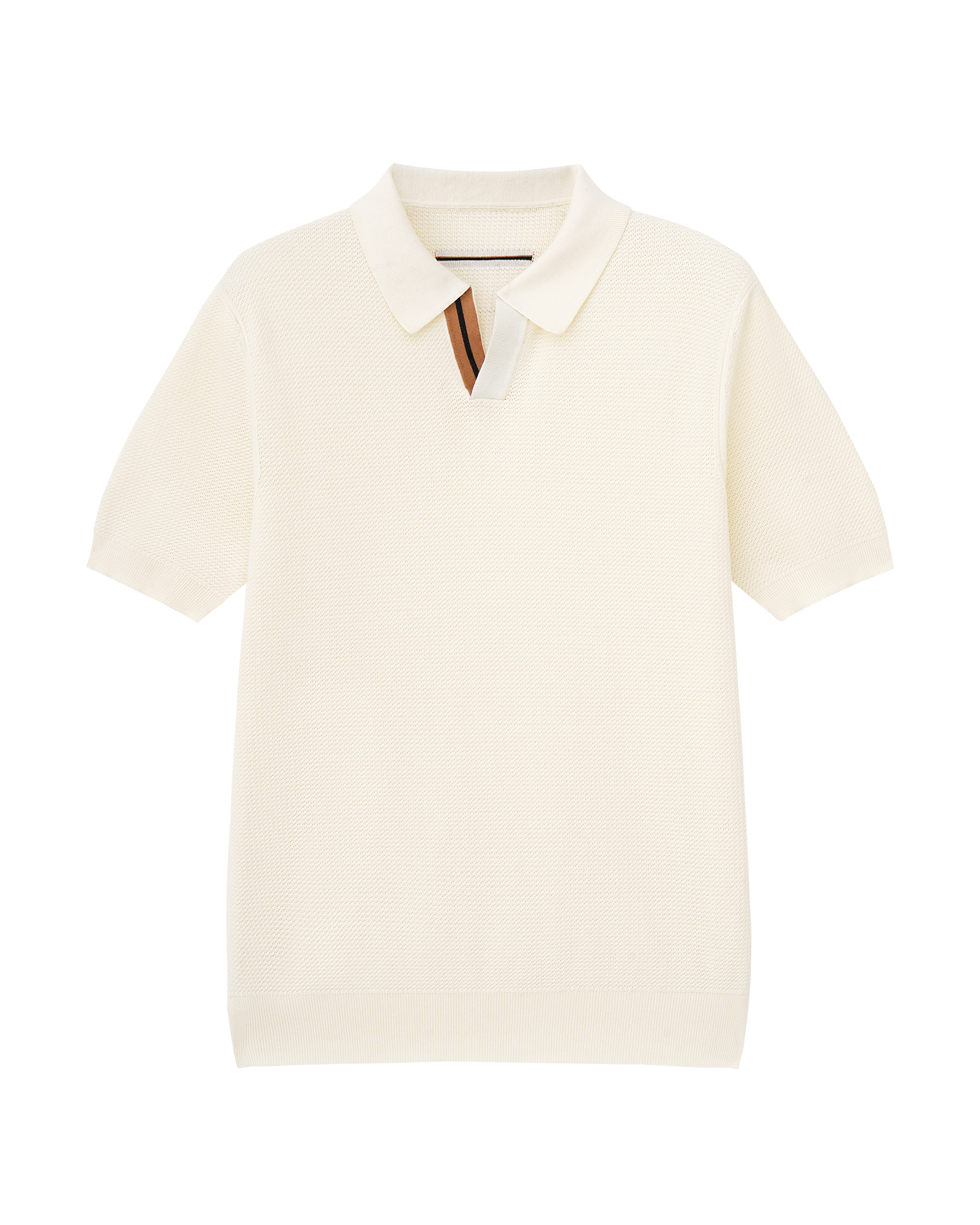 Combed Cotton Knit Polo