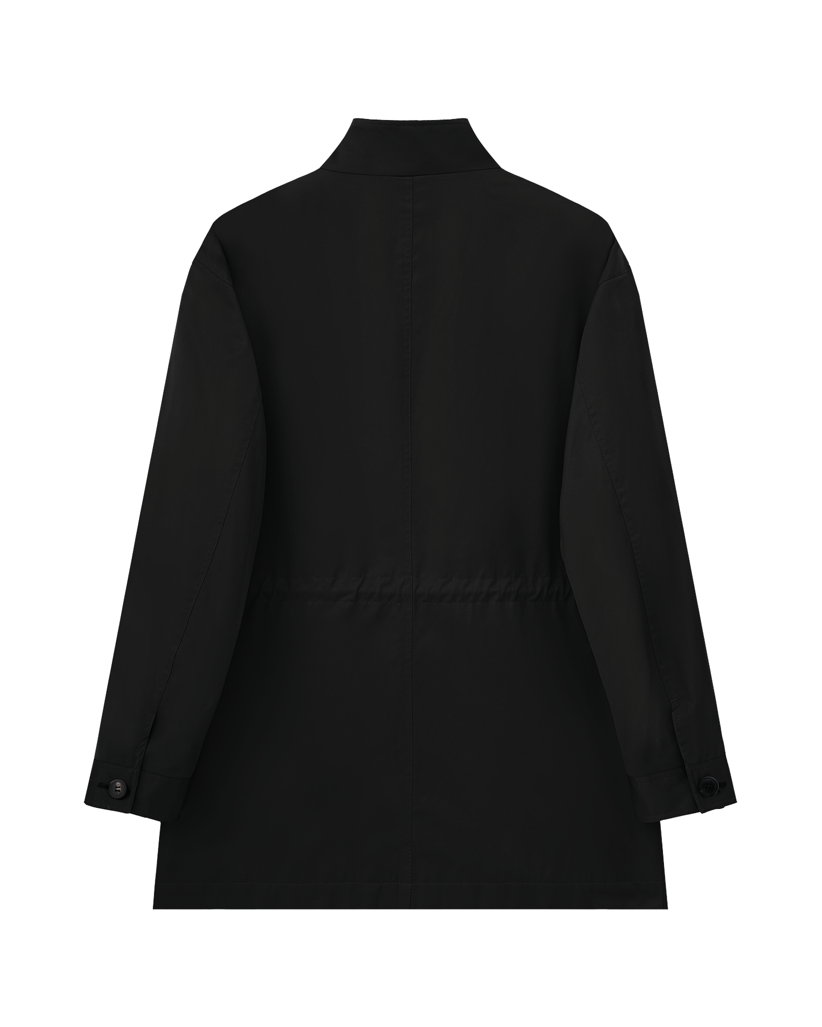 Relaxed Cotton Trench Coat