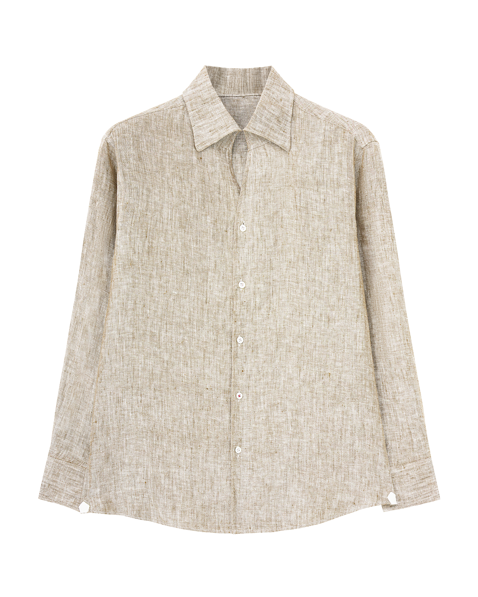 Draped Linen Shirt