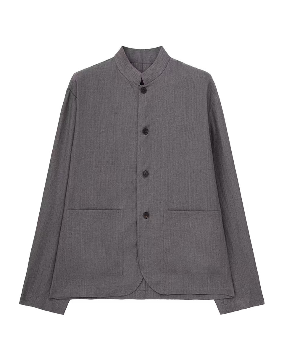 Linen Shirt Jacket