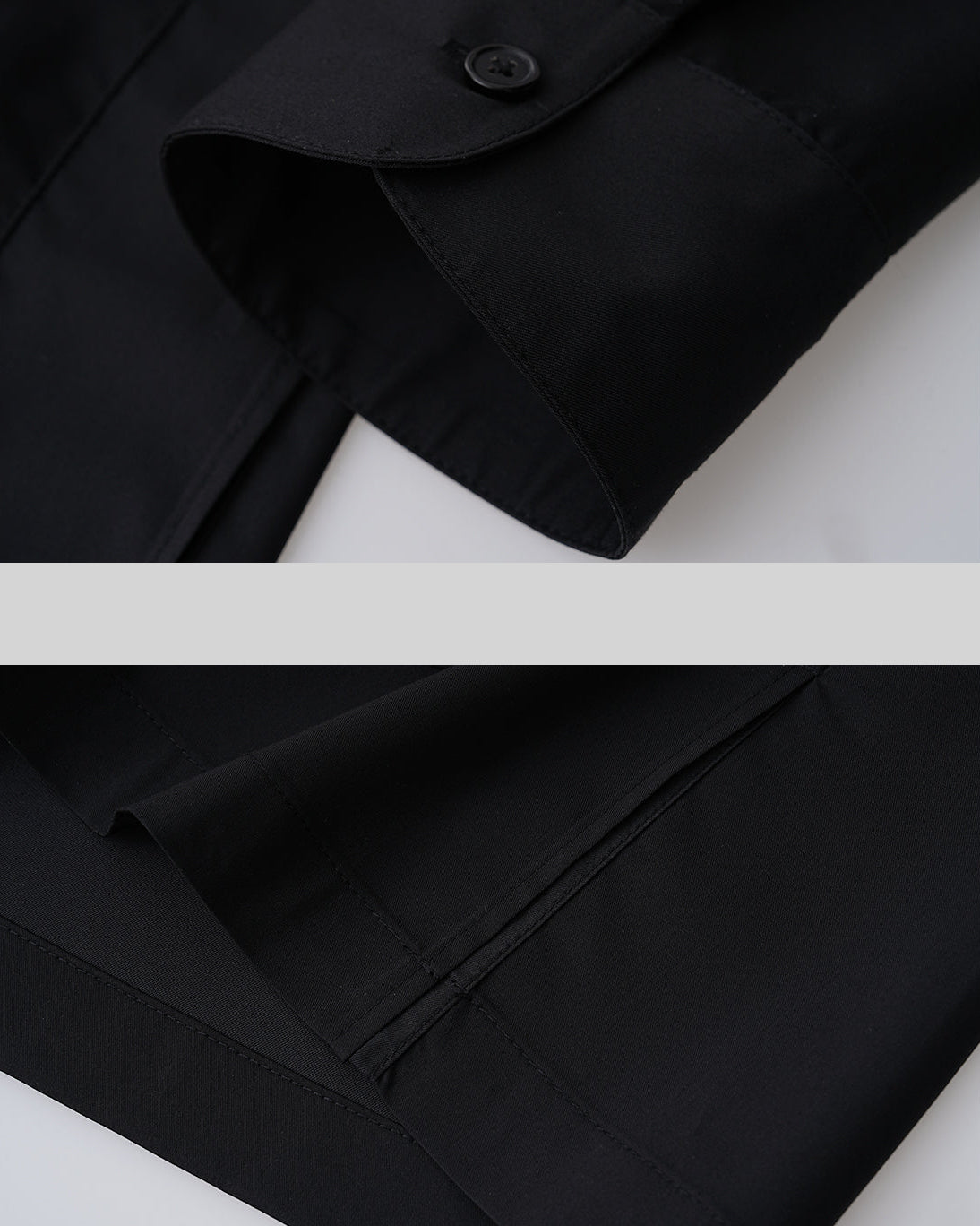 Split Hem Shirt Jacket