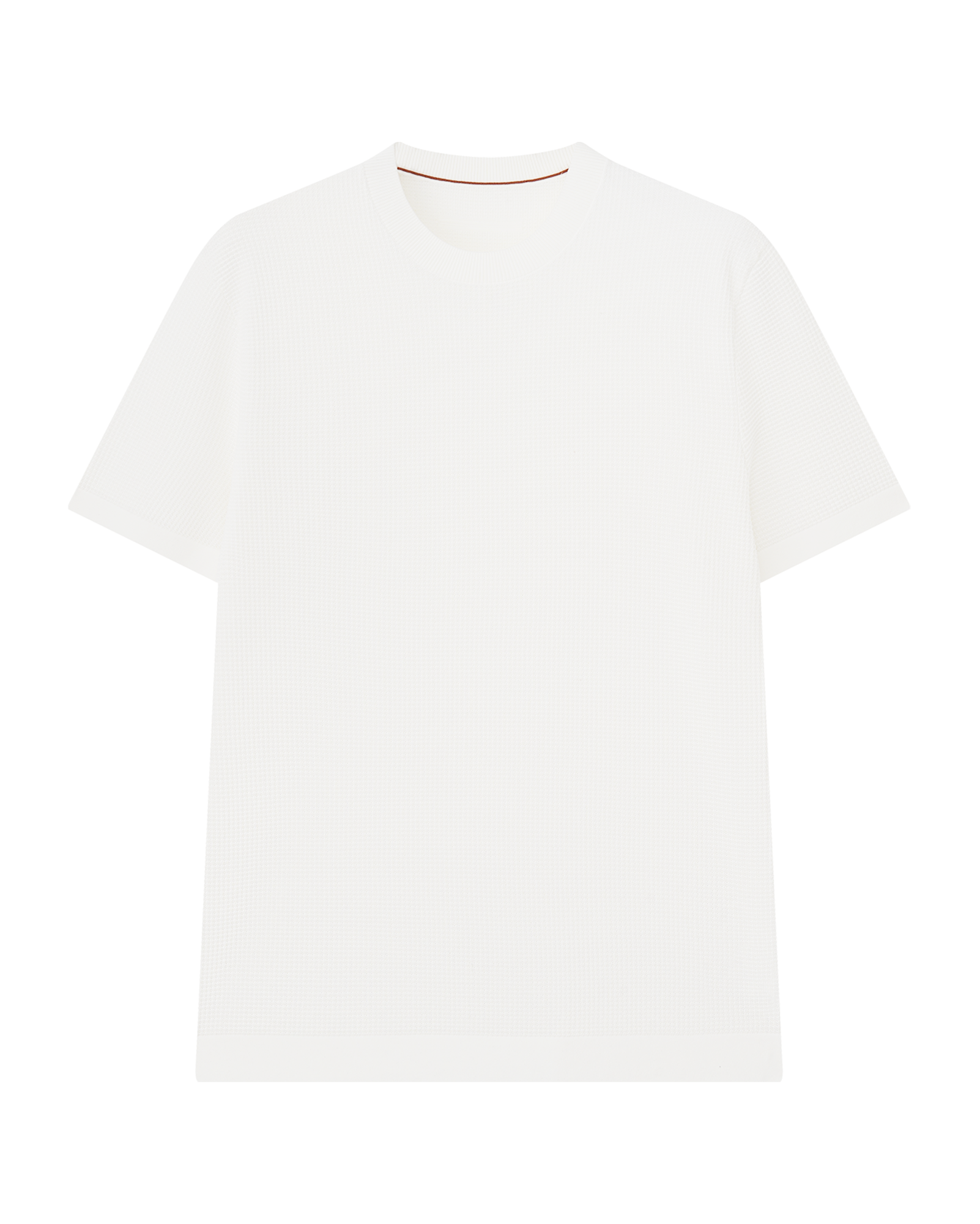 Textured Cotton T-Shirt