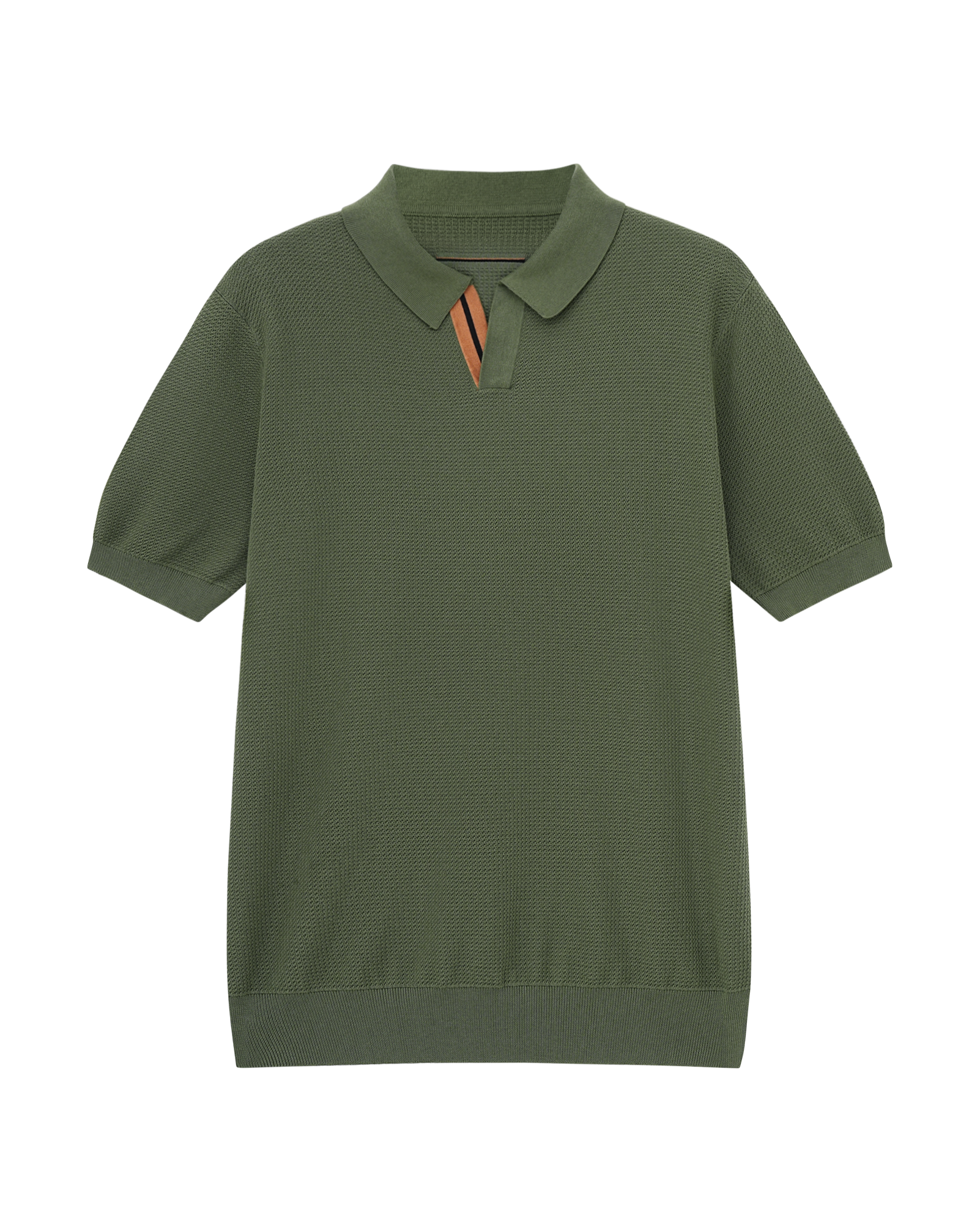 Combed Cotton Knit Polo