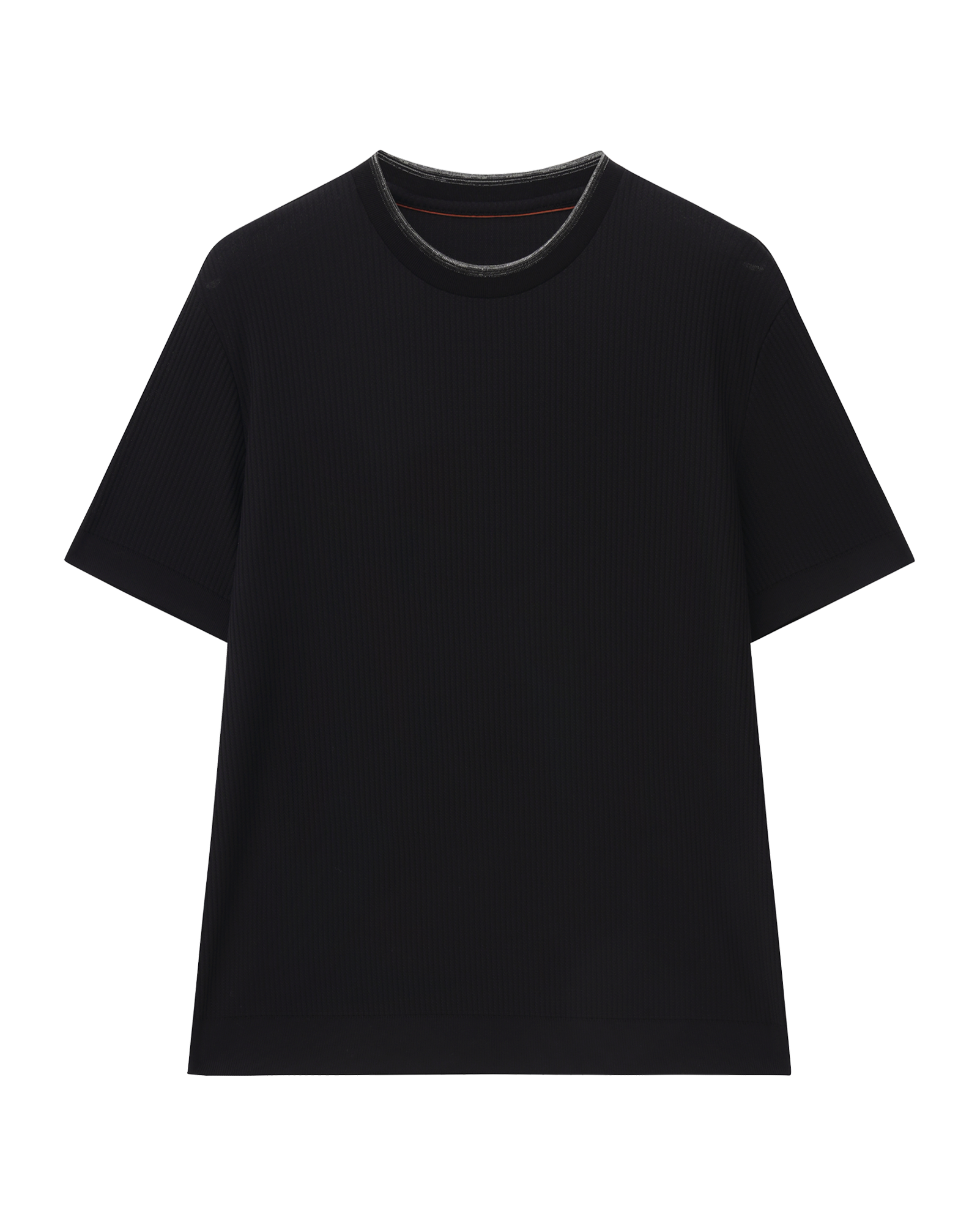 Structured Cotton T-Shirt