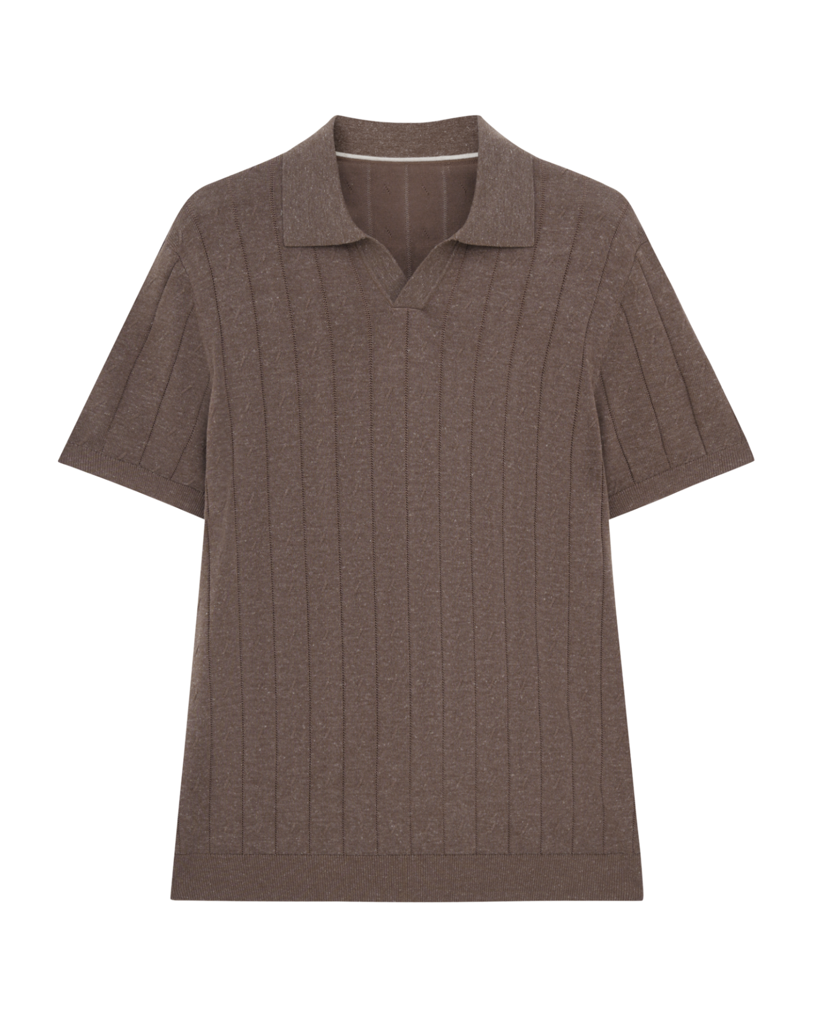 Knit Linen Lyocell Polo