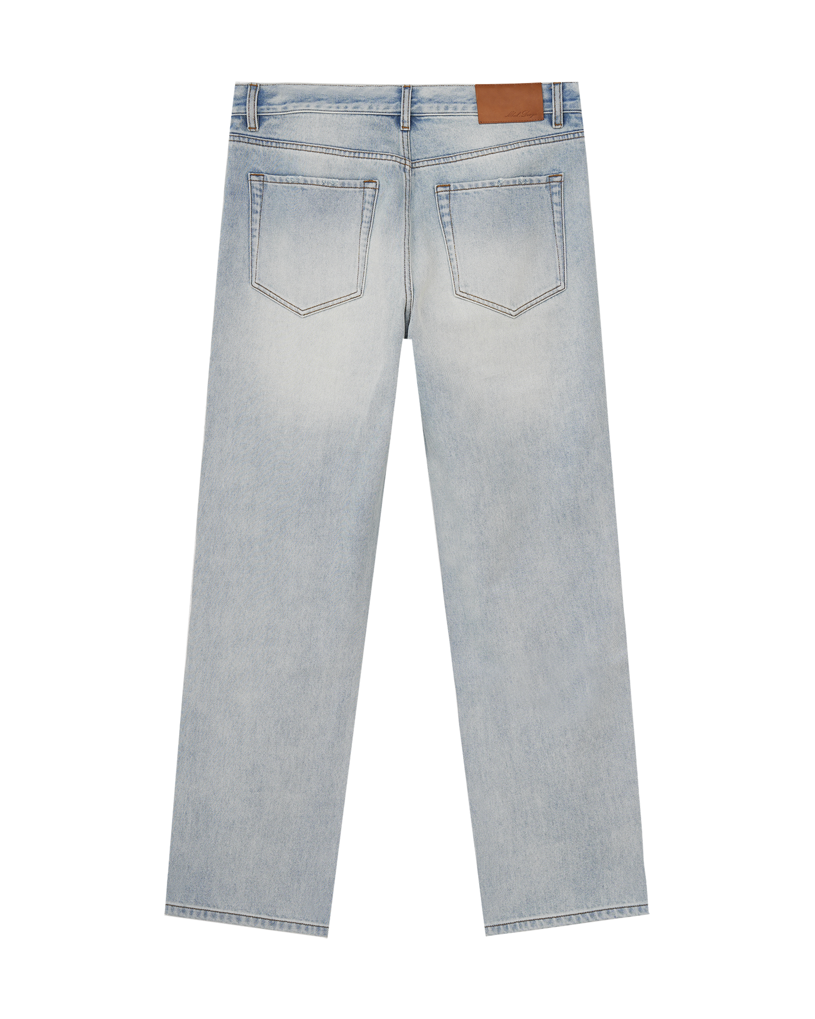 Tapered Cotton Jeans