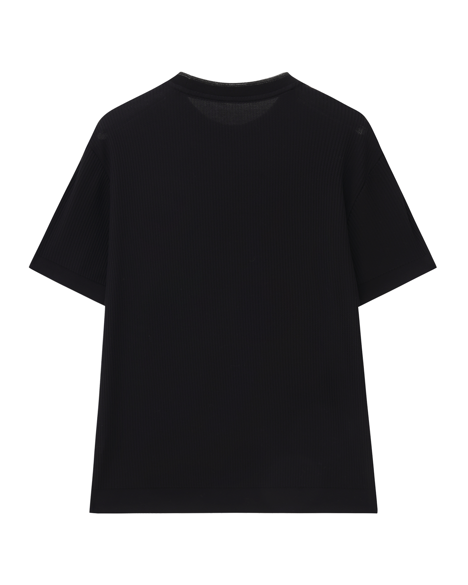 Structured Cotton T-Shirt