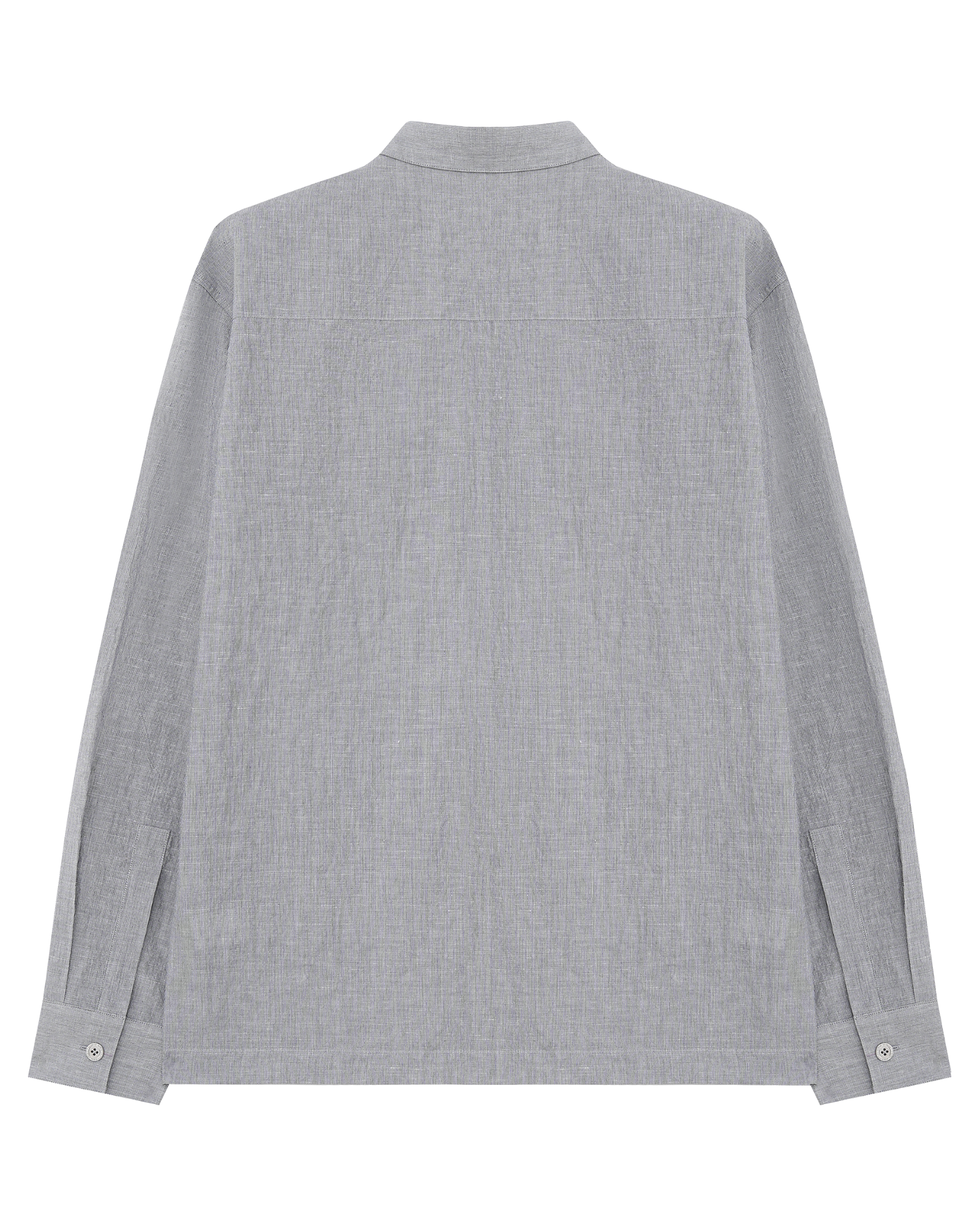 Linen Blend Shirt Jacket
