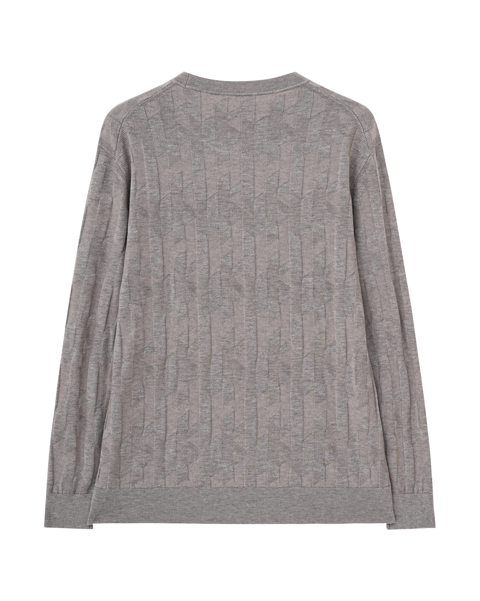 Cashmere Textured Long Sleeve Tee