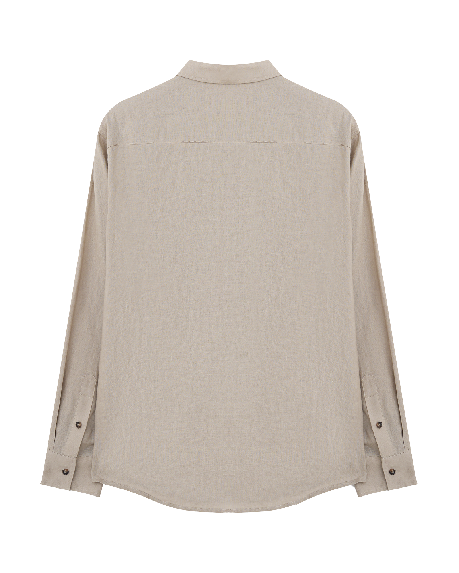 Drop Shoulder Linen Shirt