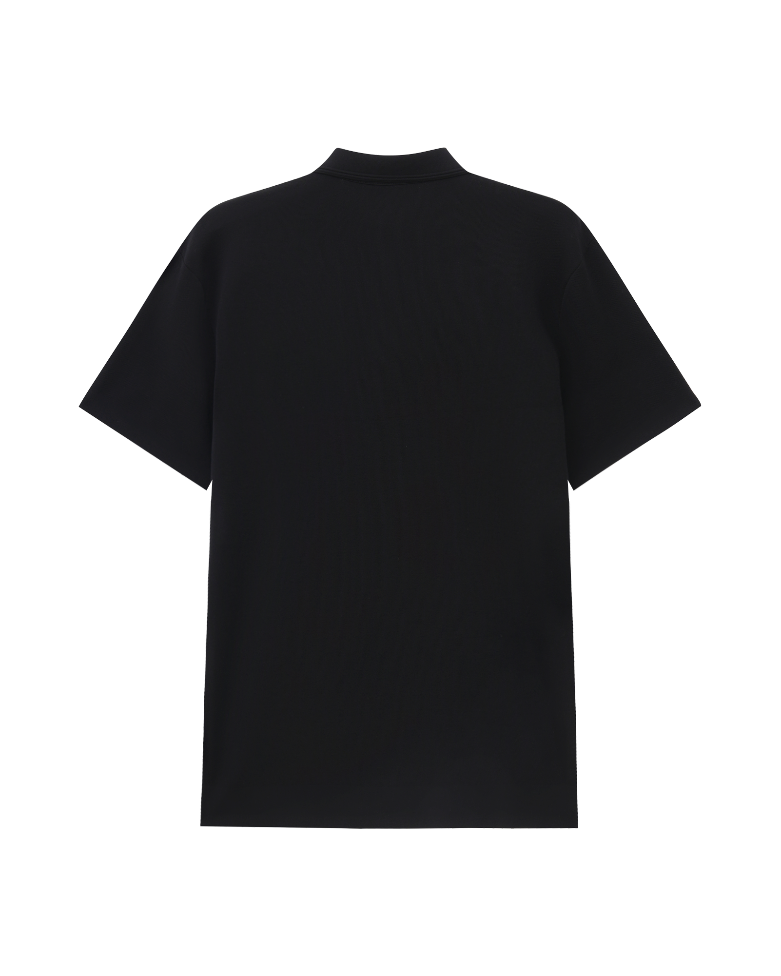 Silk Cotton Polo Shirt