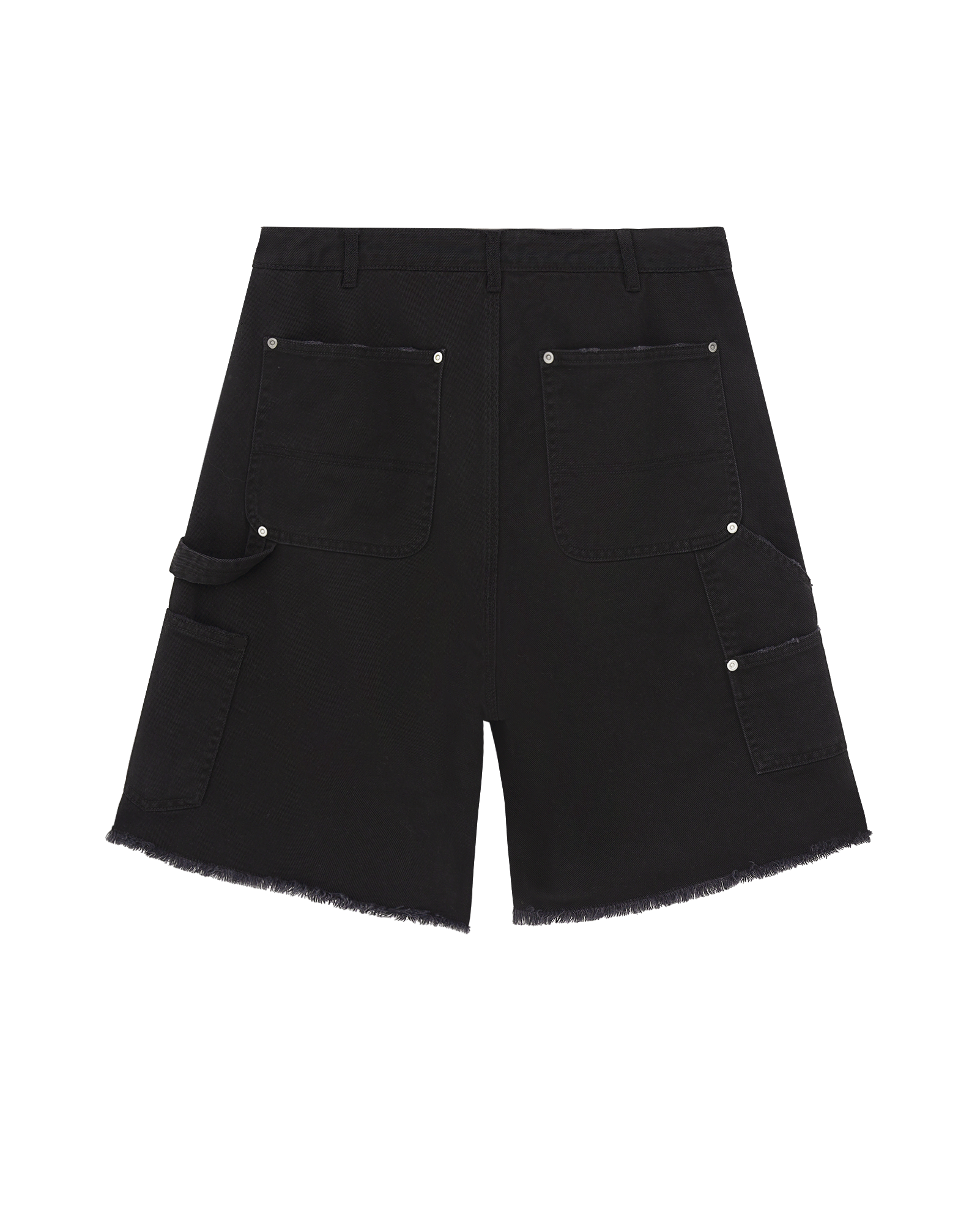 Cotton Denim Shorts