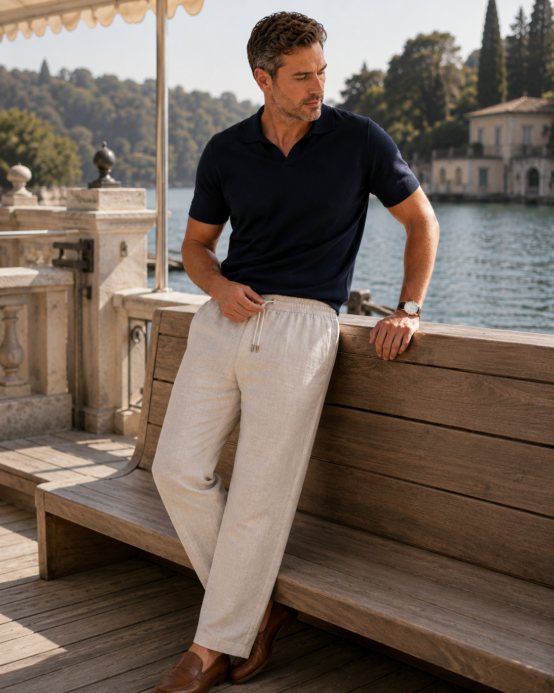 Linen Casual Pants