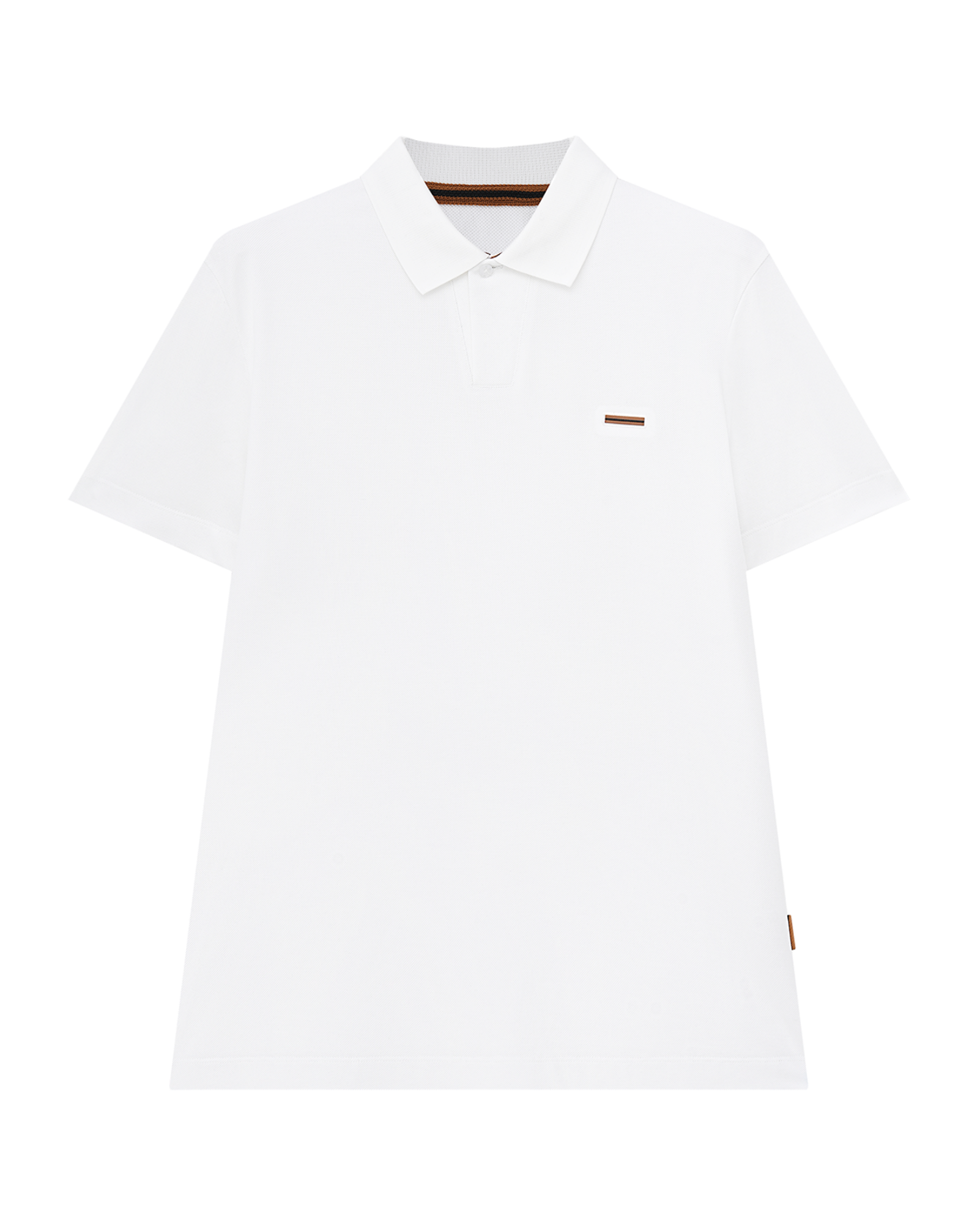 Combed Cotton Graphic Polo