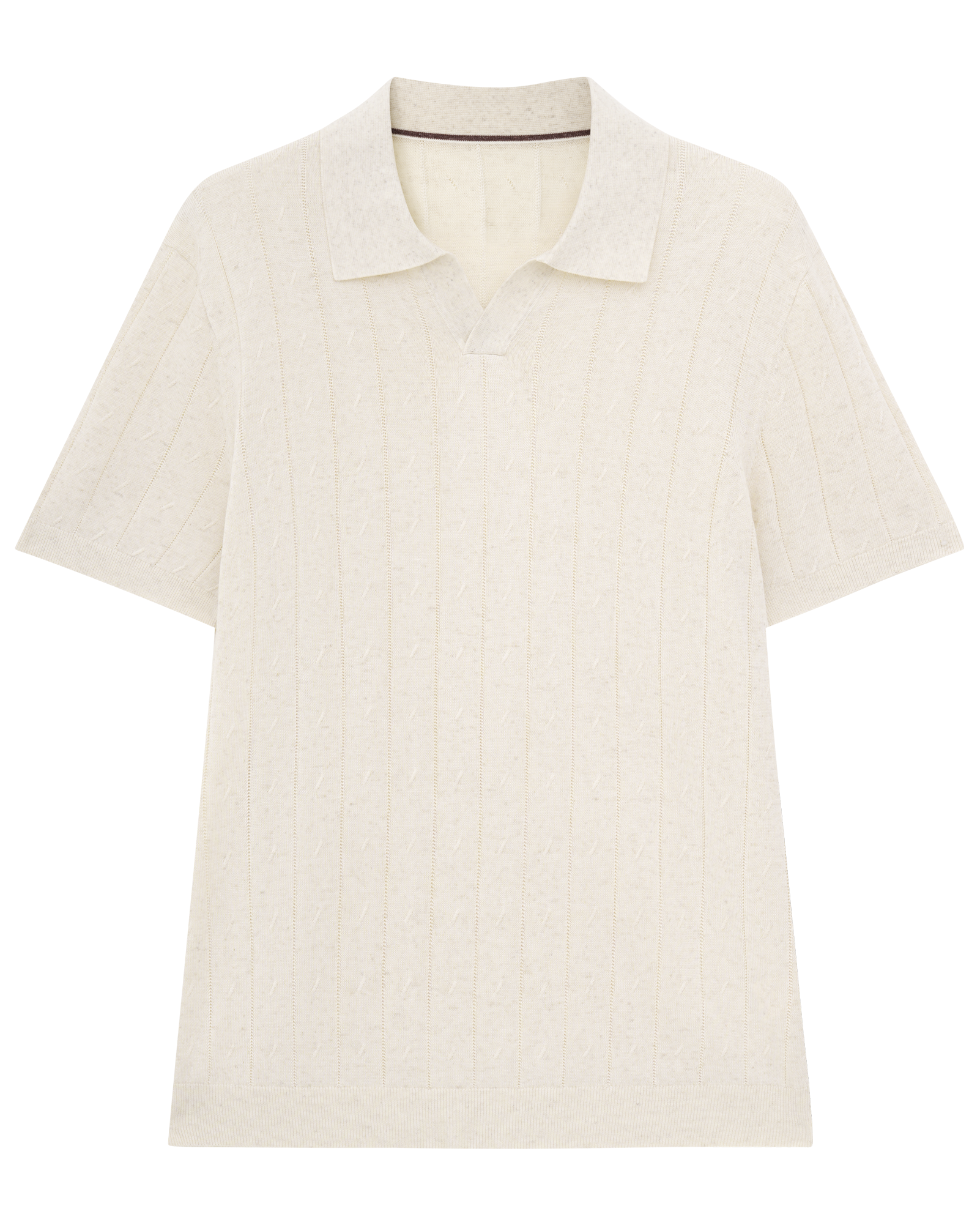 Knit Linen Lyocell Polo