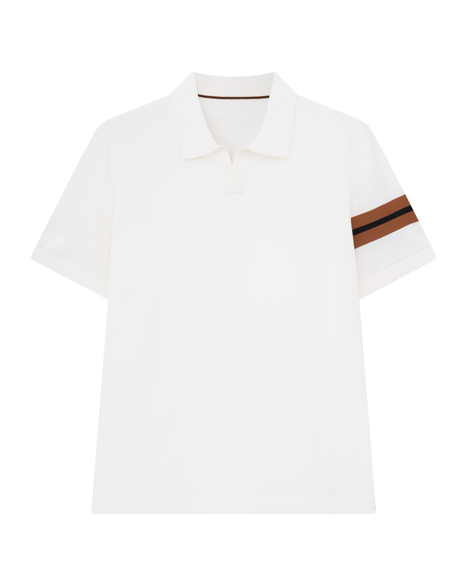 Silk Cotton Knit Polo