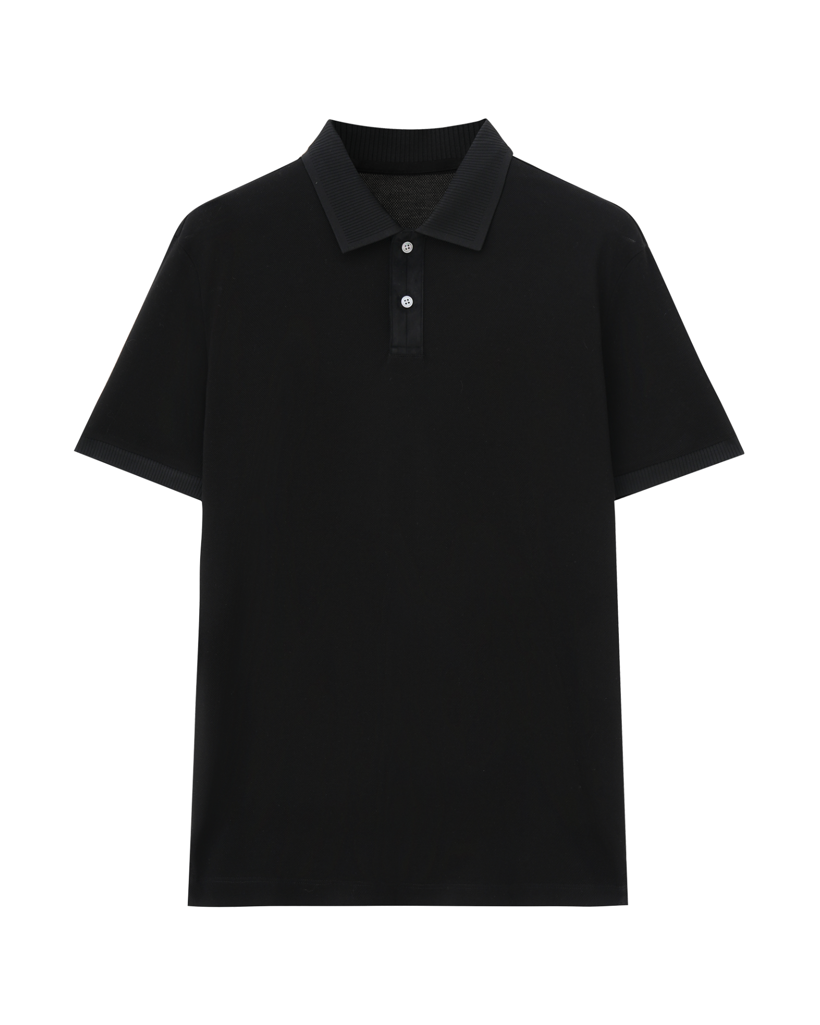 Wool Cotton Knit Polo