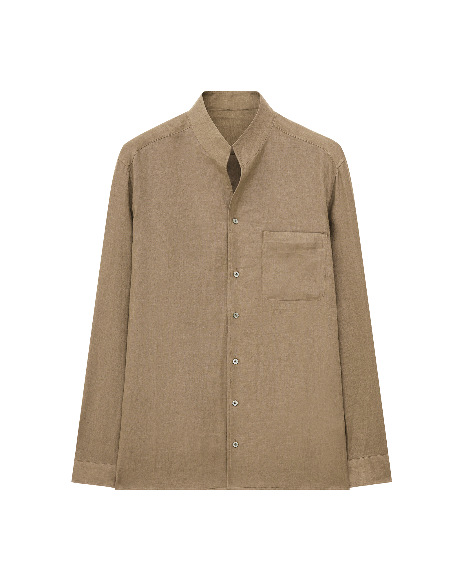 Linen Shell Button Shirt